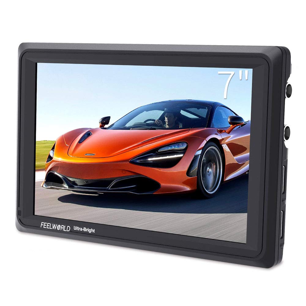 Feelworld Fw279S 7 Inch Ultra Bright 2200Nit Daylight Viewable Full Hd 1920X1200 Ips Panel Dslr On Camera Field Monitor 3G Sdi 4
