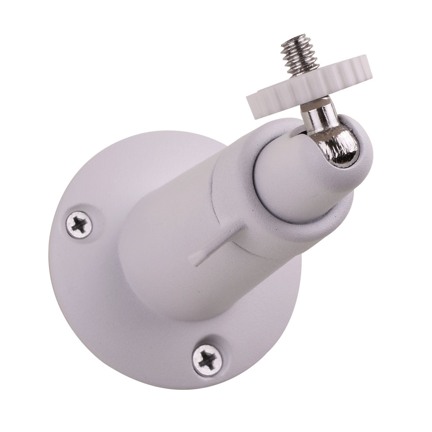 Holaca Compatible For Nest Cam Wall Mount Versatile Aluminum Bracket Compatible For Google Nest Cam Outdoor Security Camera (Whi