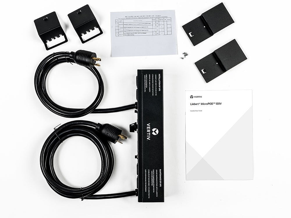 Vertiv Liebert Mph2 Metered Rack Mount Pdu, Black, 3.5''X17''X3.5''