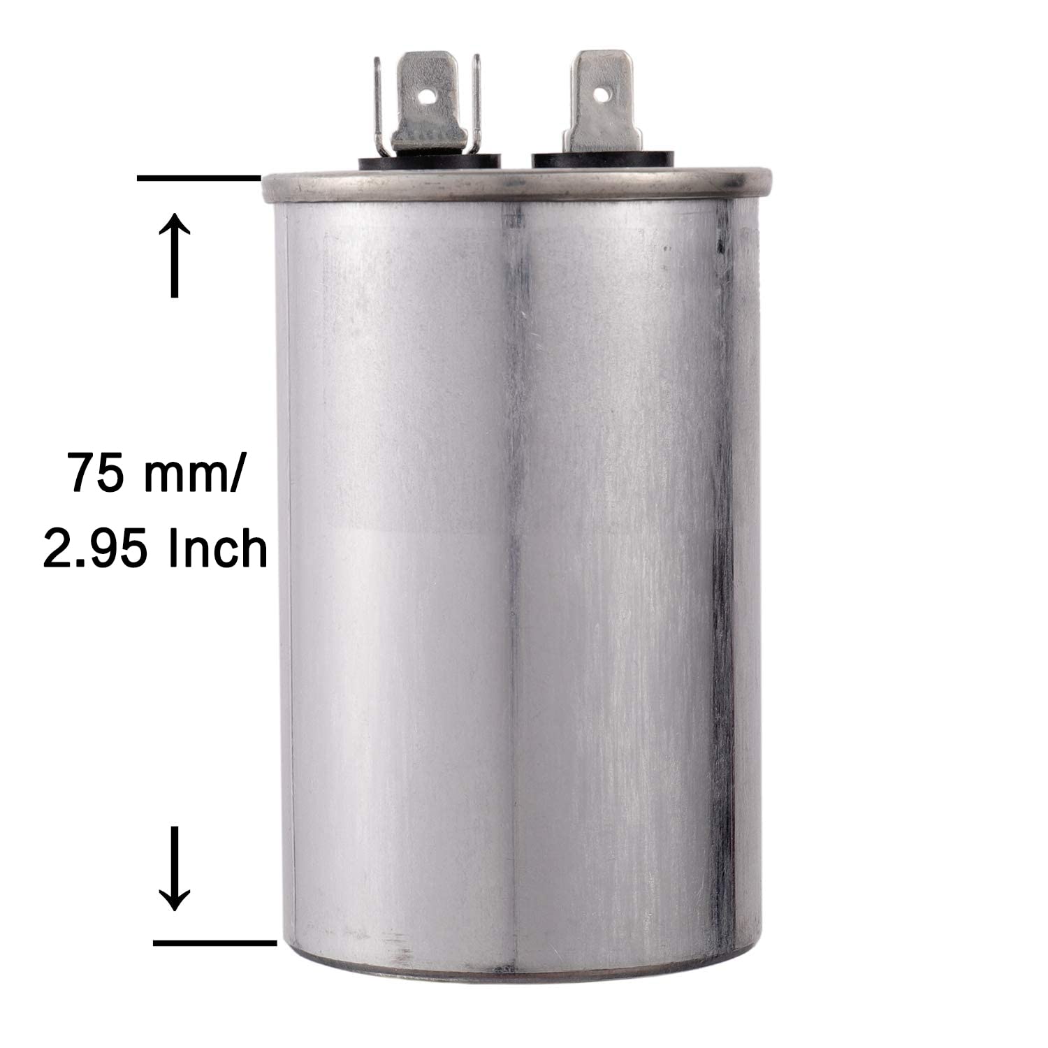 Bojack 25 Uf 370V 450V Ac Cbb65 Motor And Fan Starting Round Capacitor 25 Mfd 10000Afc