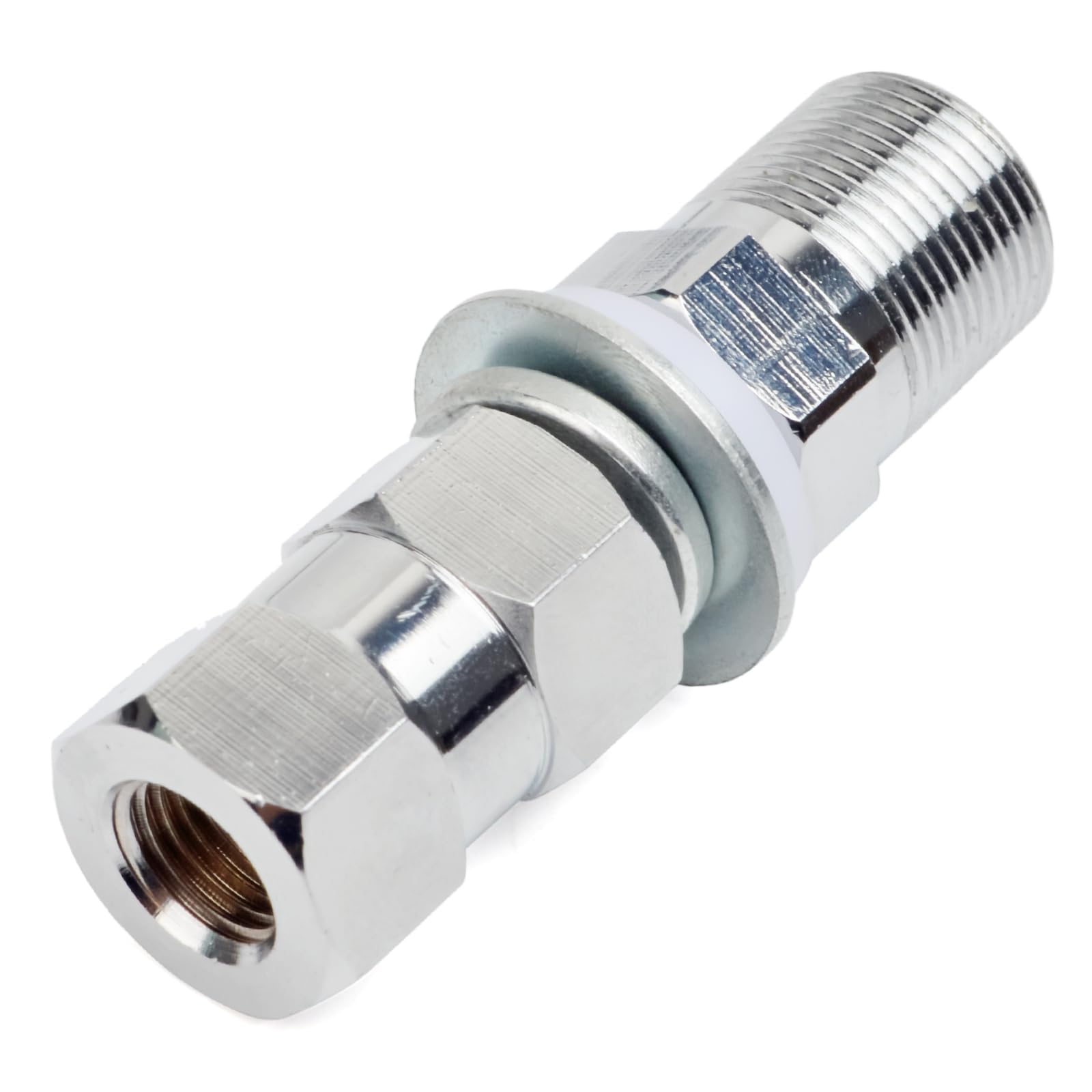 Hyshikra So239 To 3/8 X 24 Antenna Adapter, Heavy Duty Cb Antenna Stud Mount Adaptor With Uhf Female Connector For Mounting Cb A