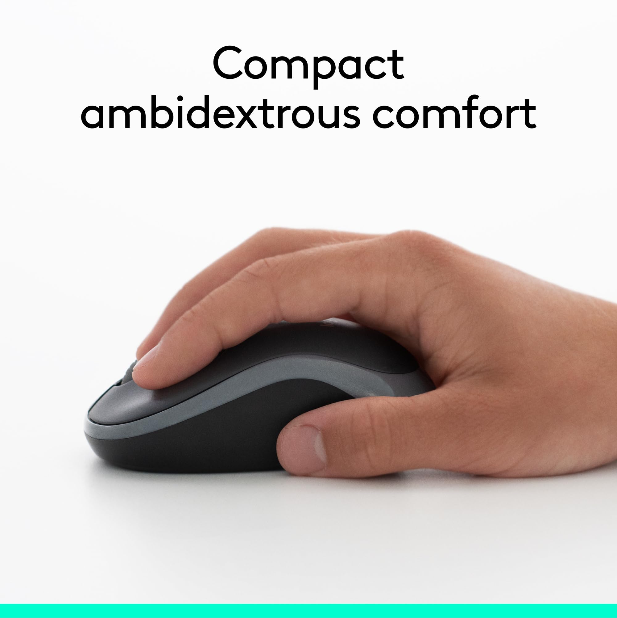 Logitech Mk270 Wireless Keyboard And Mouse Combo For Windows, 2.4 Ghz Wireless, Compact Mouse, 8 Multimedia And Shortcut Keys, F