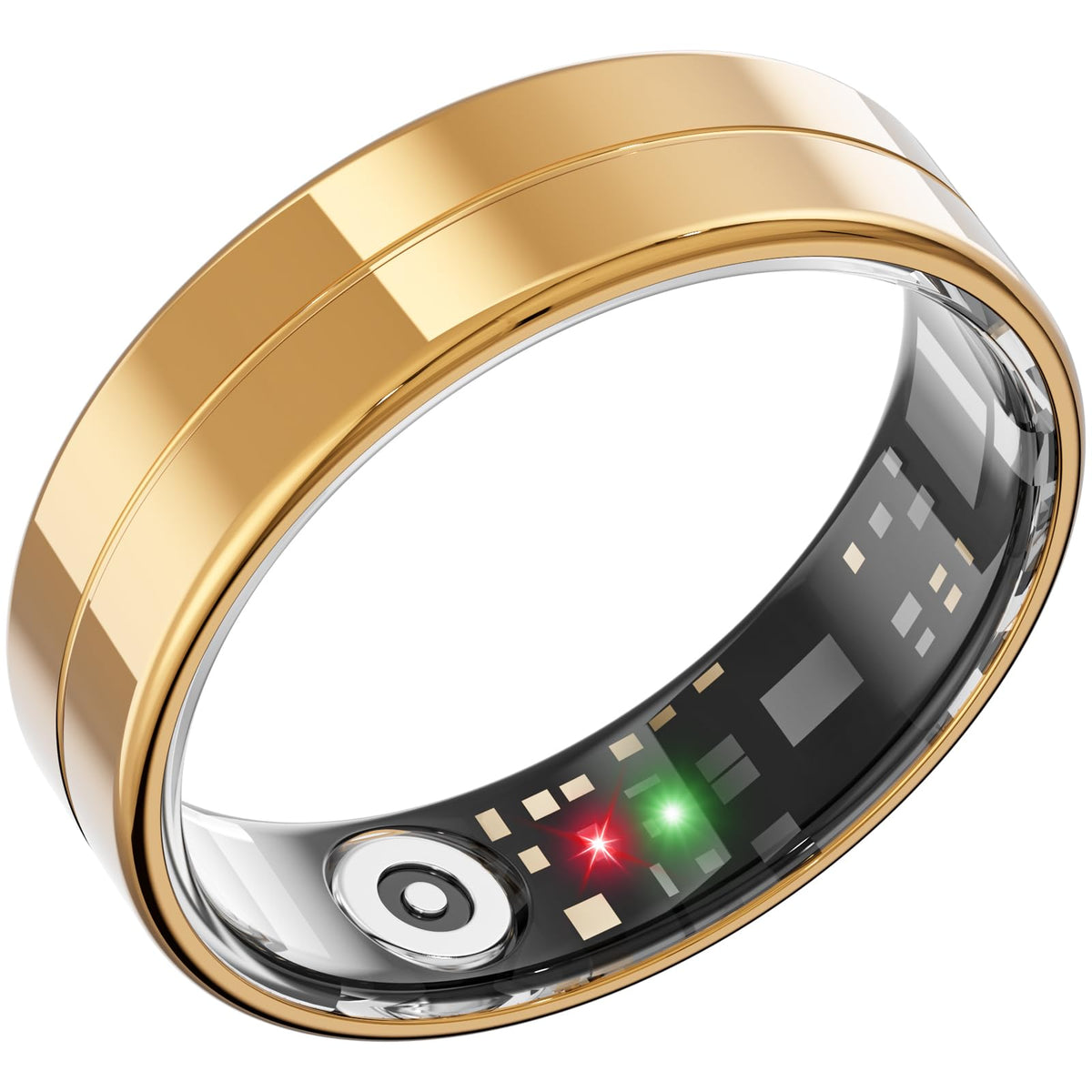 2025 New Ultra Thin Smart Ring, 24/7 Automatically Tracks Heart Rate, Blood Oxygen, Sleep, Body Temperature, Health Tracker For
