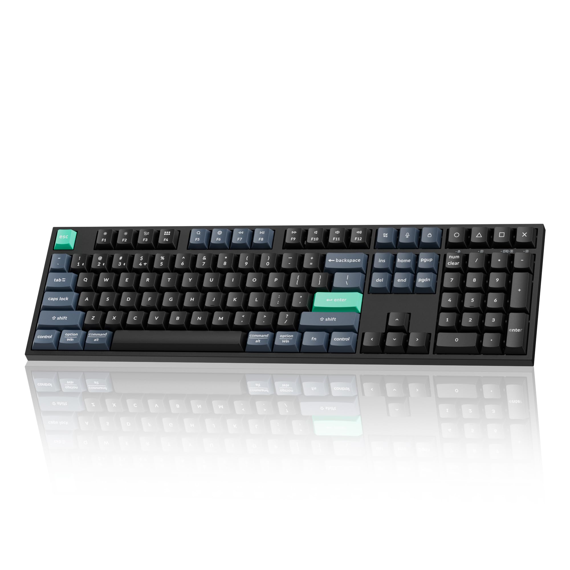 Keychron B36 2.4 GHz Wireless Bluetooth 100% FullSize Layout Keyboard