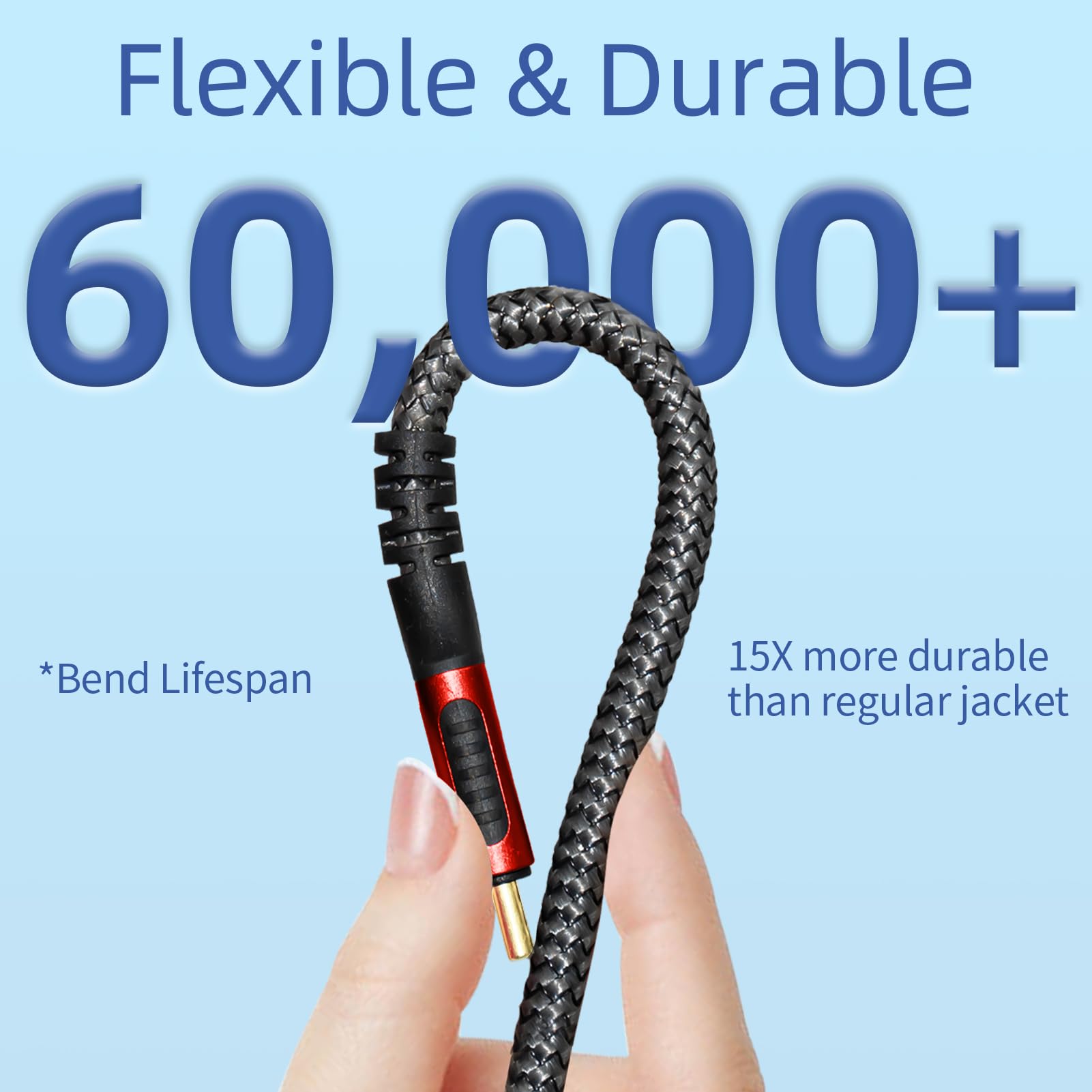 Rerwelin 15 Ft For Long Thunderbolt 4 Cable 100W, 20Gbps Usb 4 Cable With Pd 3.0, 4K@60Hz Usb C Cable For Iphone 15 Series, Thun