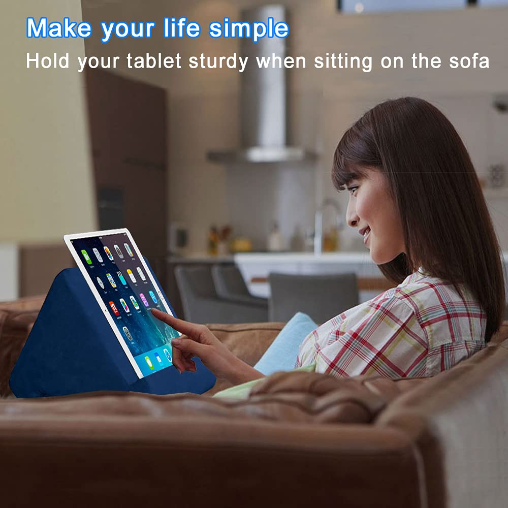 Samhousing Tablet Pillow Stand   Tablet Holder Dock For Bed With Multi Viewing Angles, Compatible With Ipad Pro 9.7, 10.5,12.9 A
