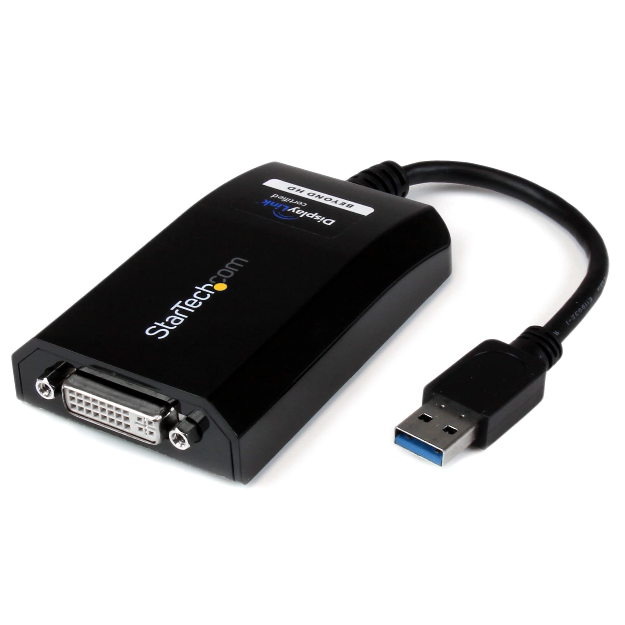 StarTech (USB32DVIPRO) USB 3.0 to DVI External Video Card Multi Monitor Adapter