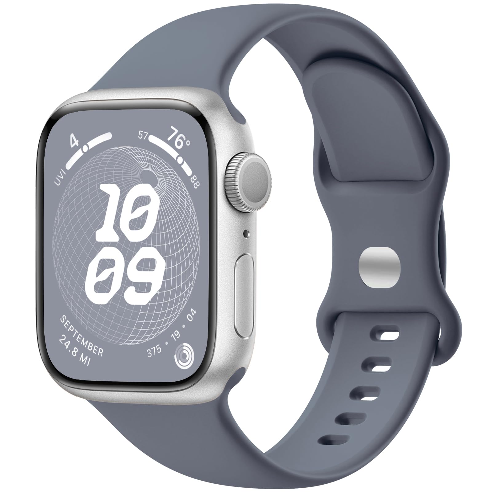 Imivio Sport Band Compatible With 40 Mm Apple Watch Band For Women 38Mm 41Mm 42Mm 44Mm 45Mm 49Mm For Women Men, Soft Silicone Wa