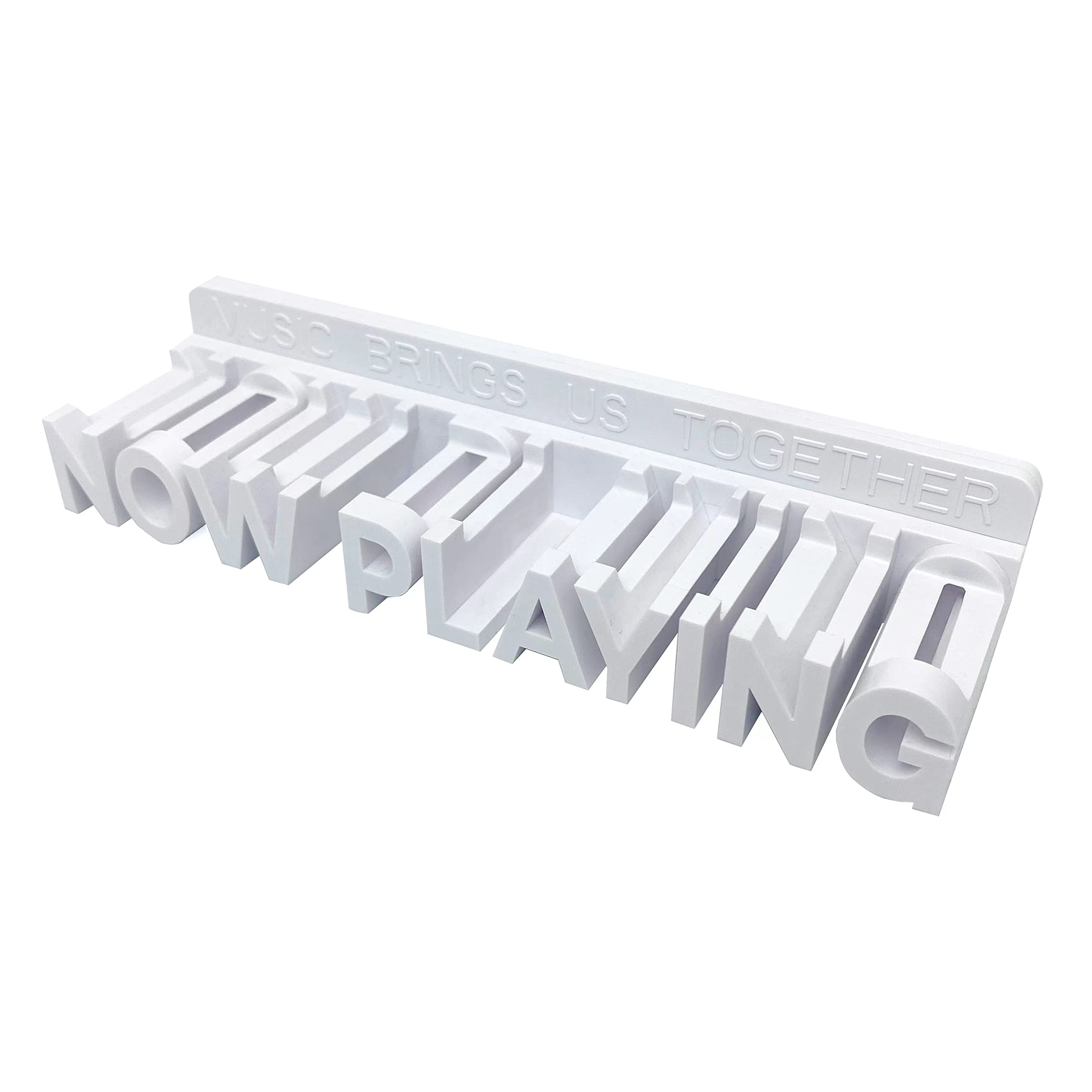 WPESI Now Playing Vinyl Record Stand Wall Mount,Vinyl Record Wall Mount Display Vinyl Wall Mount Albums Hanging Vinyl Record Wal