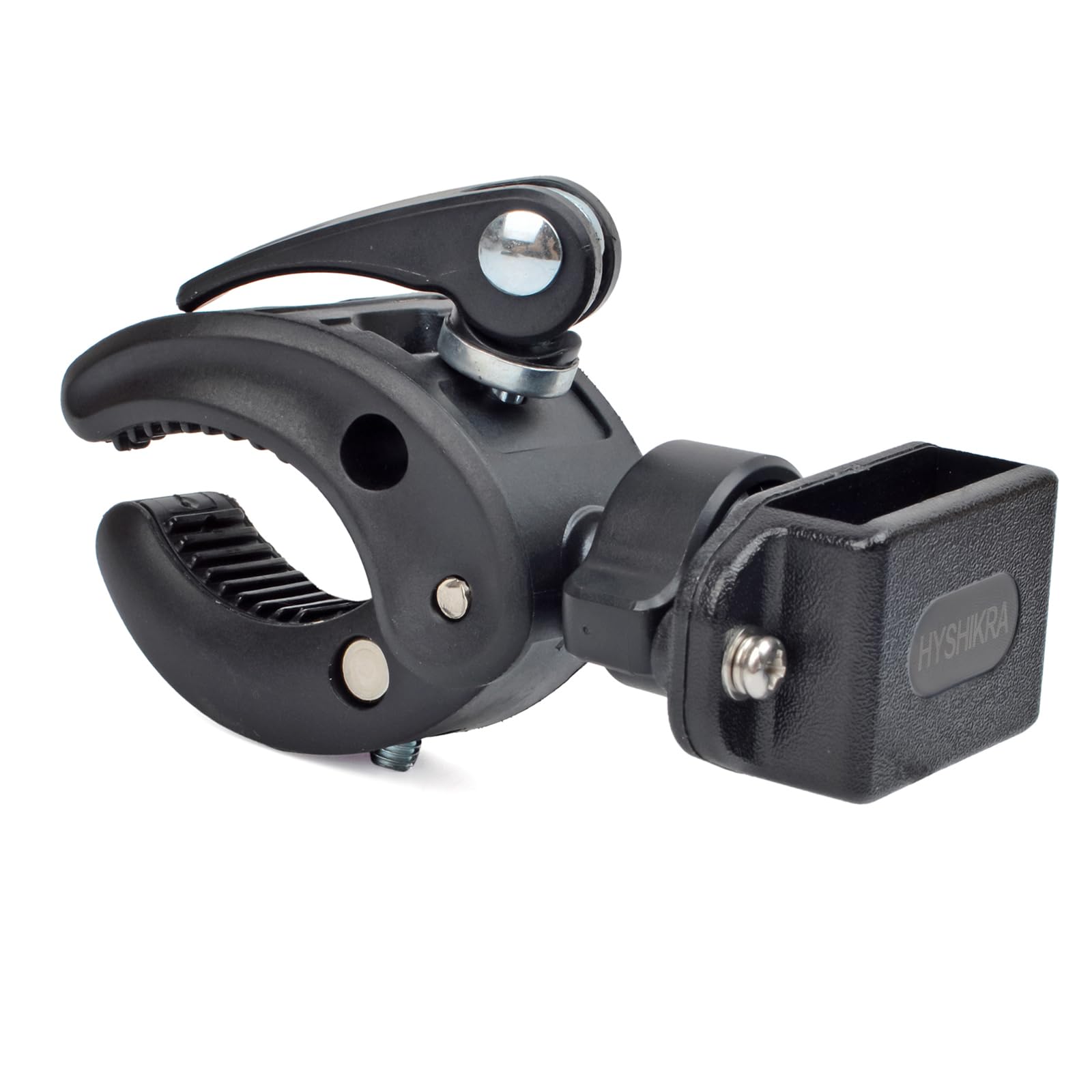 Hyshikra Motorcycle Walkie Talkie Mount, Bike Bicycle Radio Holder Hanger For Baofeng Uv5R Motorola Talkabout Kenwood Yaesu Midl