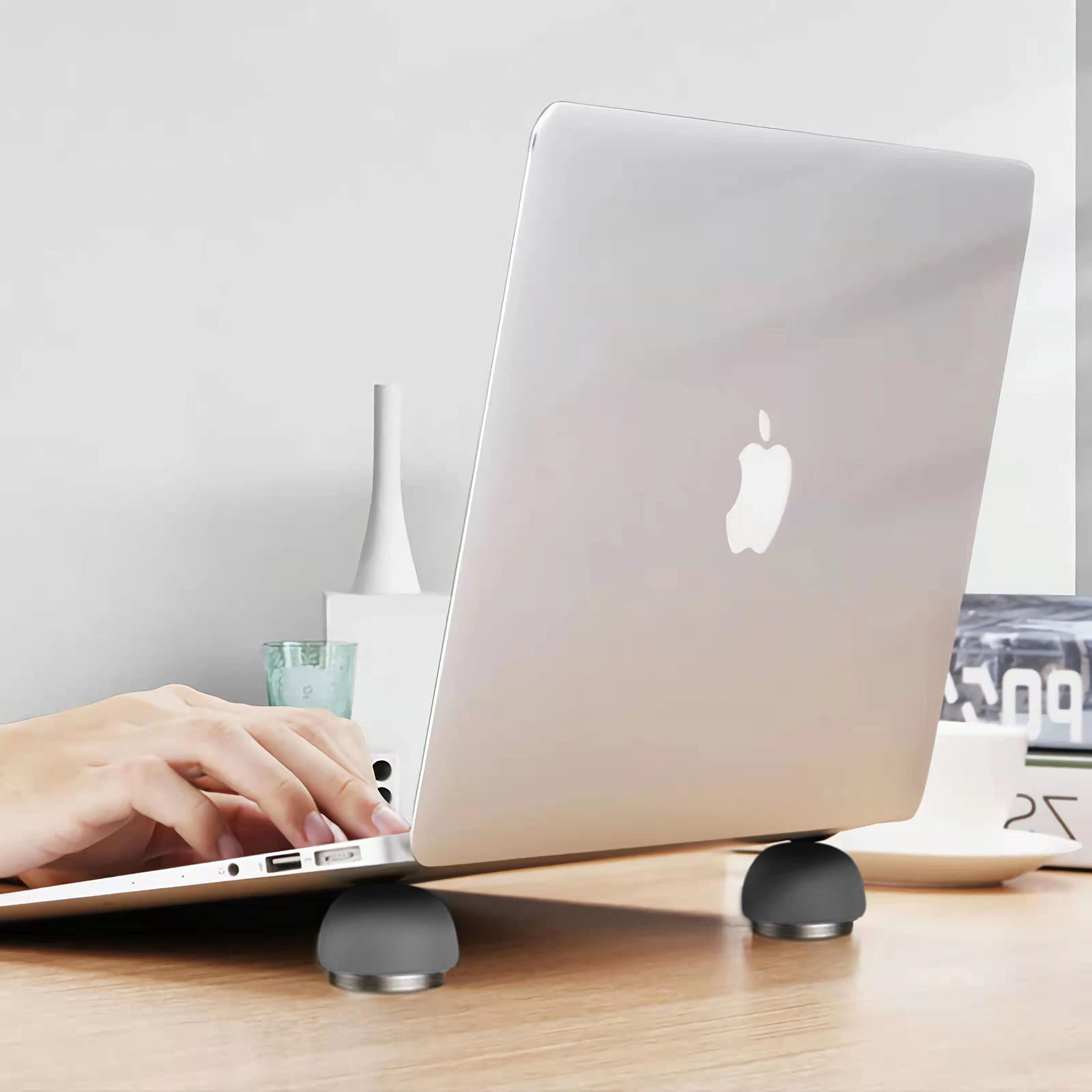 Laptop Cooling Stand,Ergonomic Laptop Cooling Pad Small Invisible Cooler Ball Portable Magnetic Laptop Cooler Stand for Laptop C