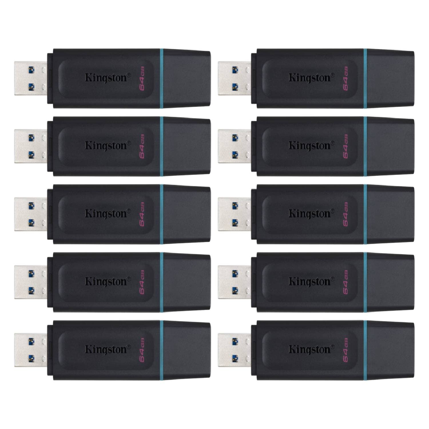 Kingston 64Gb Datatraveler Exodia Flash Drive   Dtx/64Gb (Pack Of 10)
