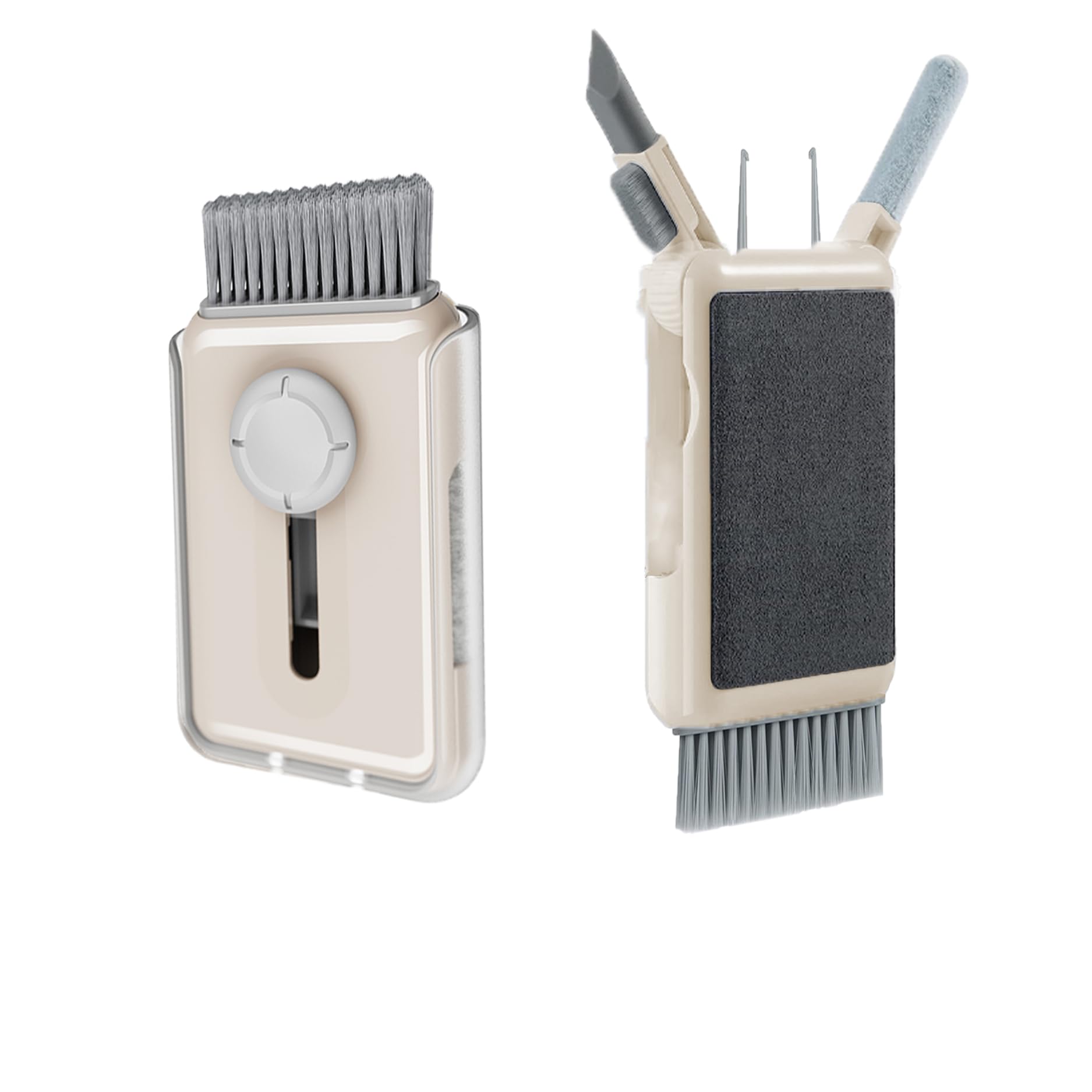 Keyanlai Electronics Cleaning Brush Tool,Laptop Screen Keyboard Cleaner Kit With Microfiber Cloth And Brush,Keyboard Cleaner Wit