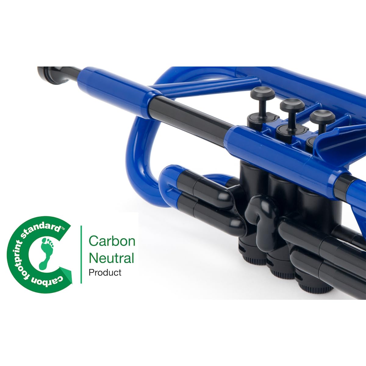 Pinstruments Pcornet Plastic Cornet   Mouthpieces And Carrying Bag   Lightweight, Versatile, Comfortable Ergonomic Grip   Bb Aut