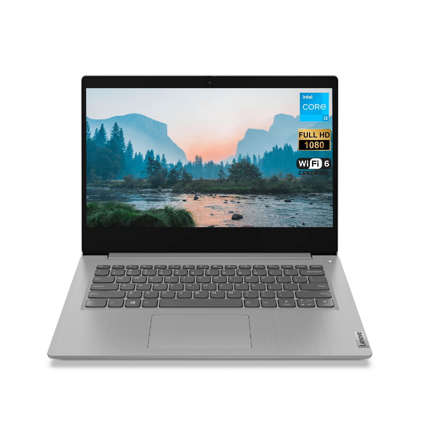 Lenovo IdeaPad 3i Laptop, 14 FHD Screen, Intel i3-1115G4 Processor, 12GB RAM, 256GB SSD, Webcam, HDMI, Media Card Reader, Dolby 