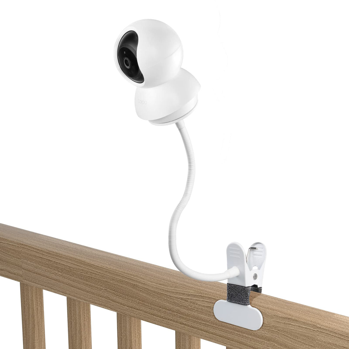 Okemeeo Baby Monitor Mount For Tp Link Tapo 2K Pan Tilt Security Camera C210 And Tp Link Tapo C200(15.7 In Gooseneck Camera Moun
