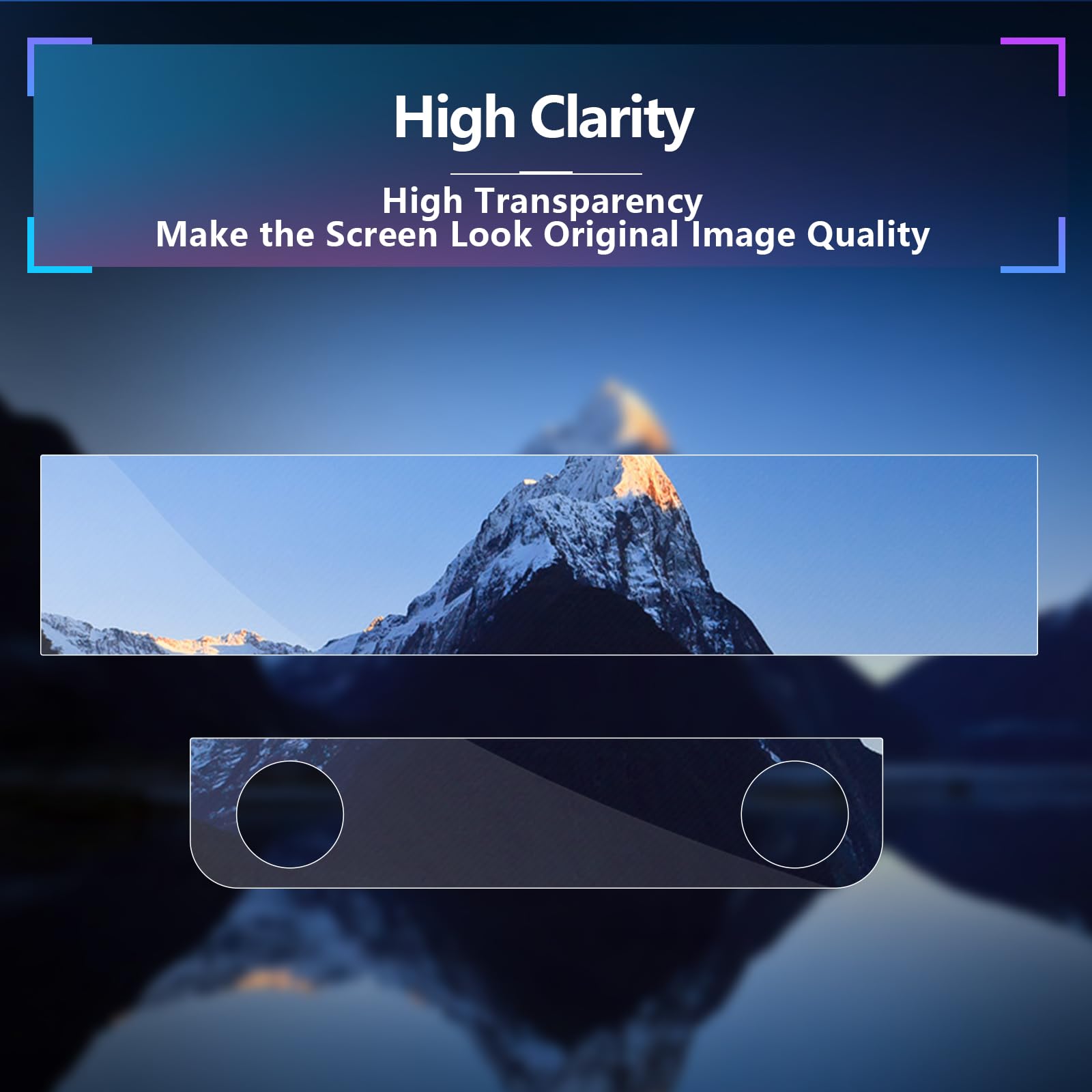 Sxcy [4Pcs For 2025 Hyundai Tucson Accessories (N Line Limited) For 2025 Hyundai Tucson Touch Radio Display Screen Protector[2Pcs Dash&Navi All One Screen+ 2Pcs Ac Screen]