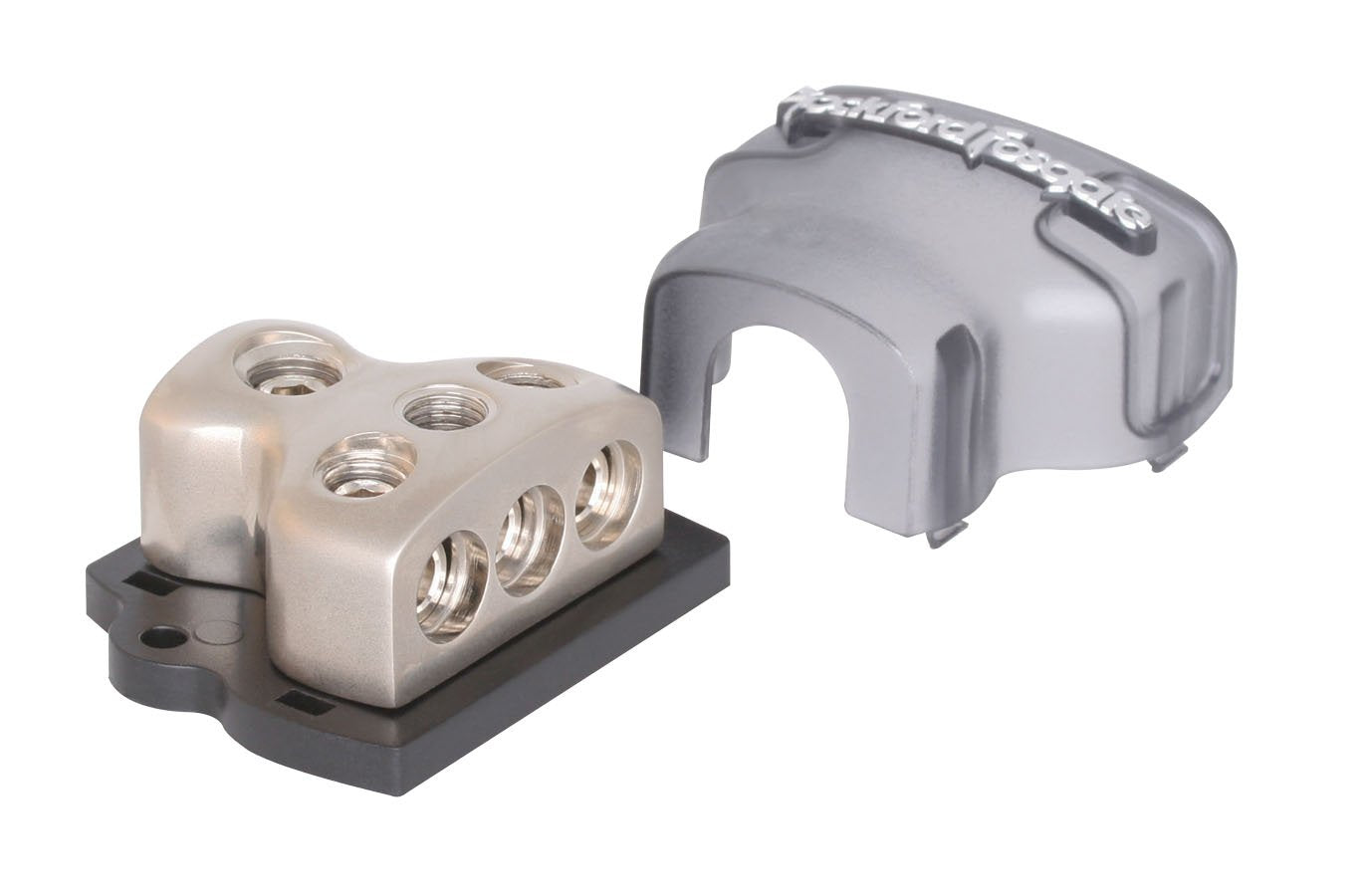 Rockford Fosgate Rfd4 1/0 Awg 4 Awg Distribution Block   Platinum