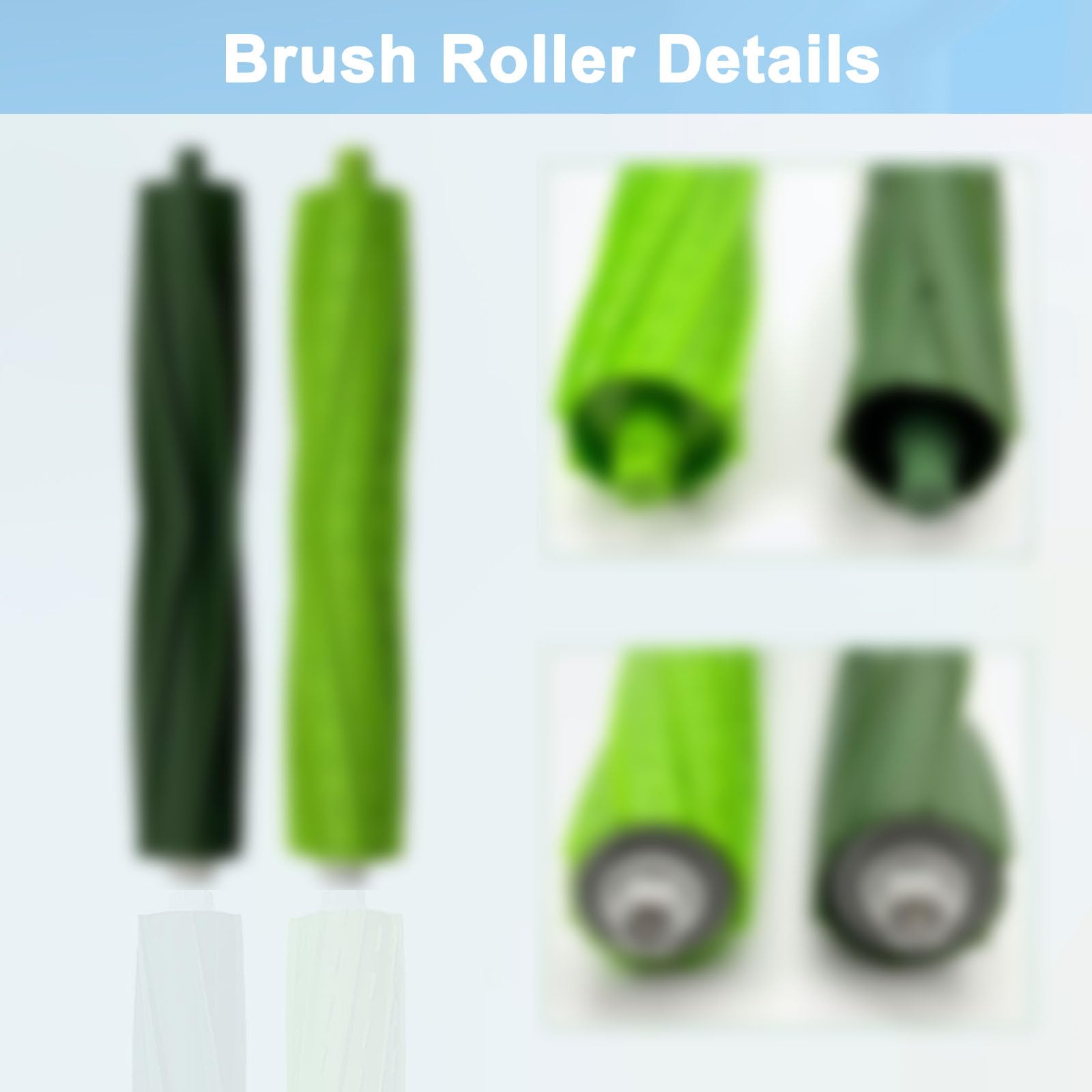 2 Set Replacement Brushes Compatible For Irobot Roomba E & I & J Series E5 E6 E7 I1 I1+ I2 I3 I3+ I4 I4+ I6 I6+I7 I7+ I8 I8+ J6+