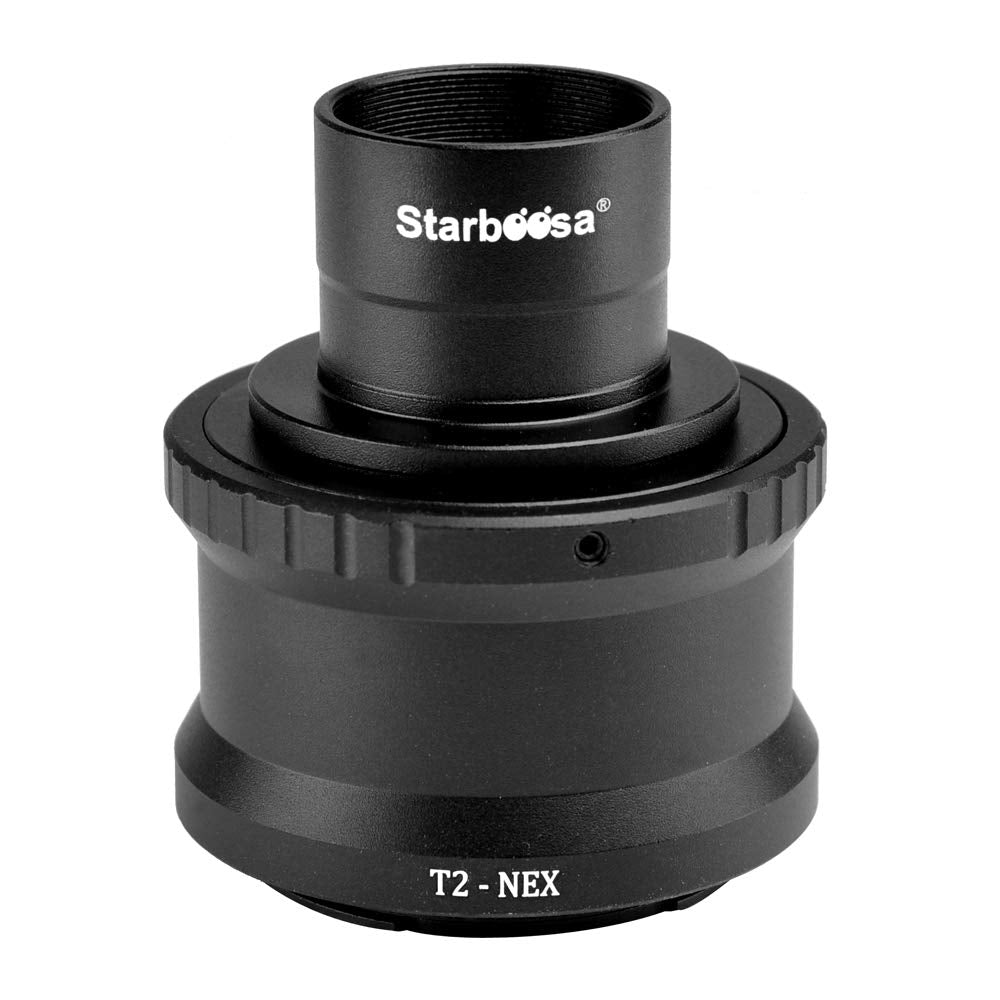 Starboosa T2-Ring & M42 To 1.25' Telescope T Adapter - For Sony Nex-3, 5, 6, 7, 5R, Vg40, A7R Ii, A6300, A6000 Etc