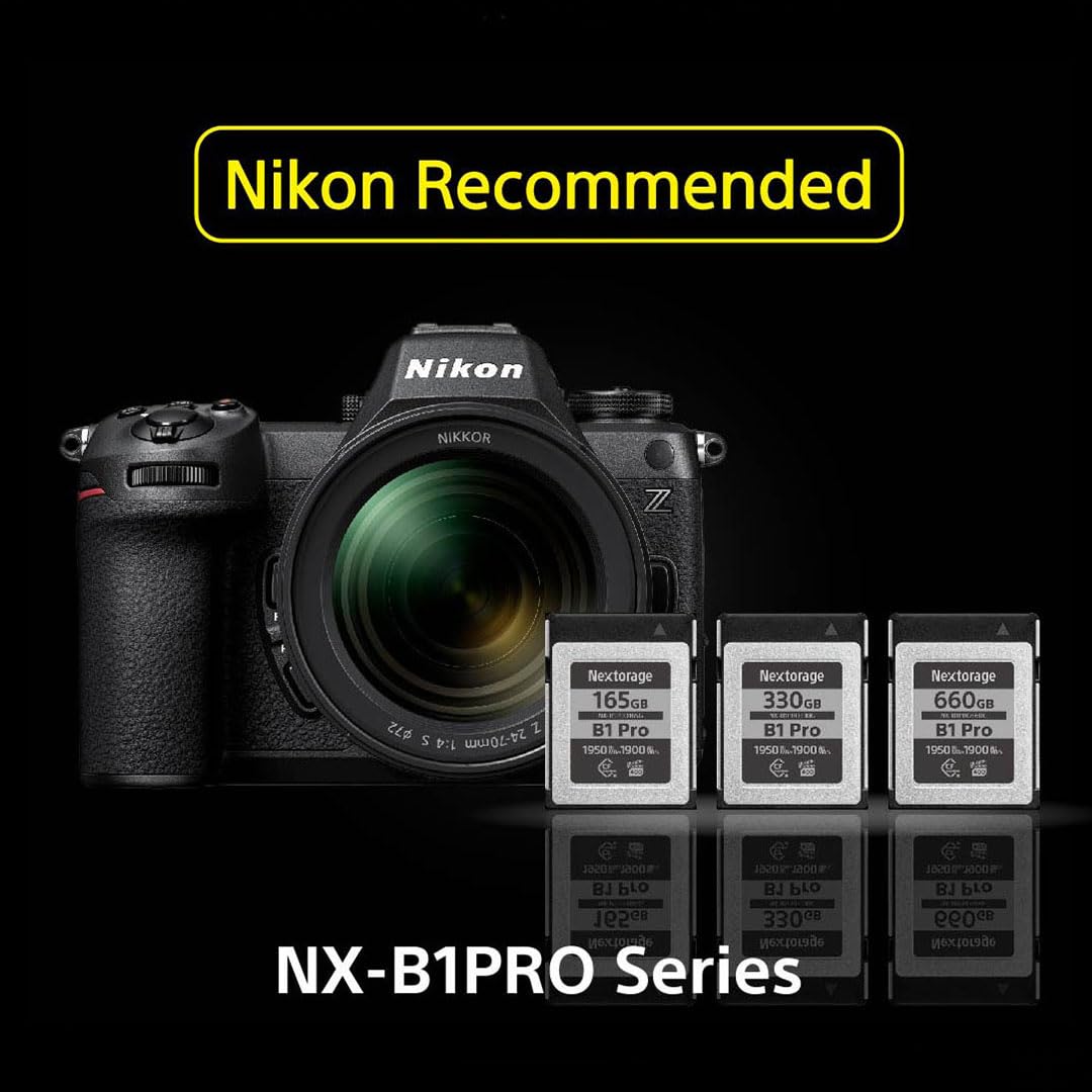 Nextorage 660Gb Cfexpress Type B Memory Card Super Fast Vpg400 Max Read 1950Mb/S Max Write 1900Mb/S (B1 Pro Series)