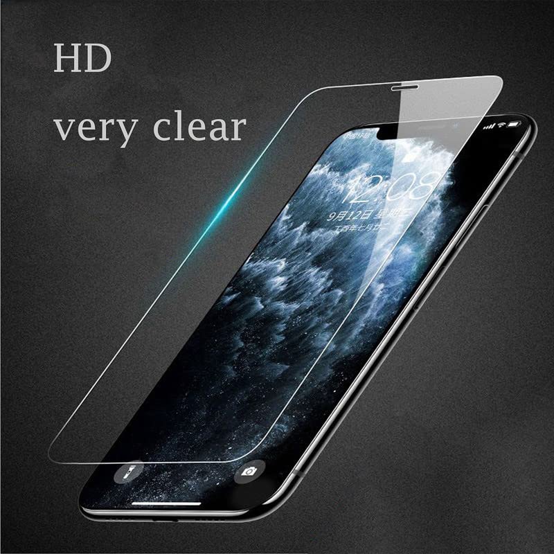 Aqgg 4 Pack Screen Protector For Zte Axon 50 Lite 8050 (6.60''), 9H Hardness   Hd   2.5D Edge   Bubble Free   Screen Scratch Res