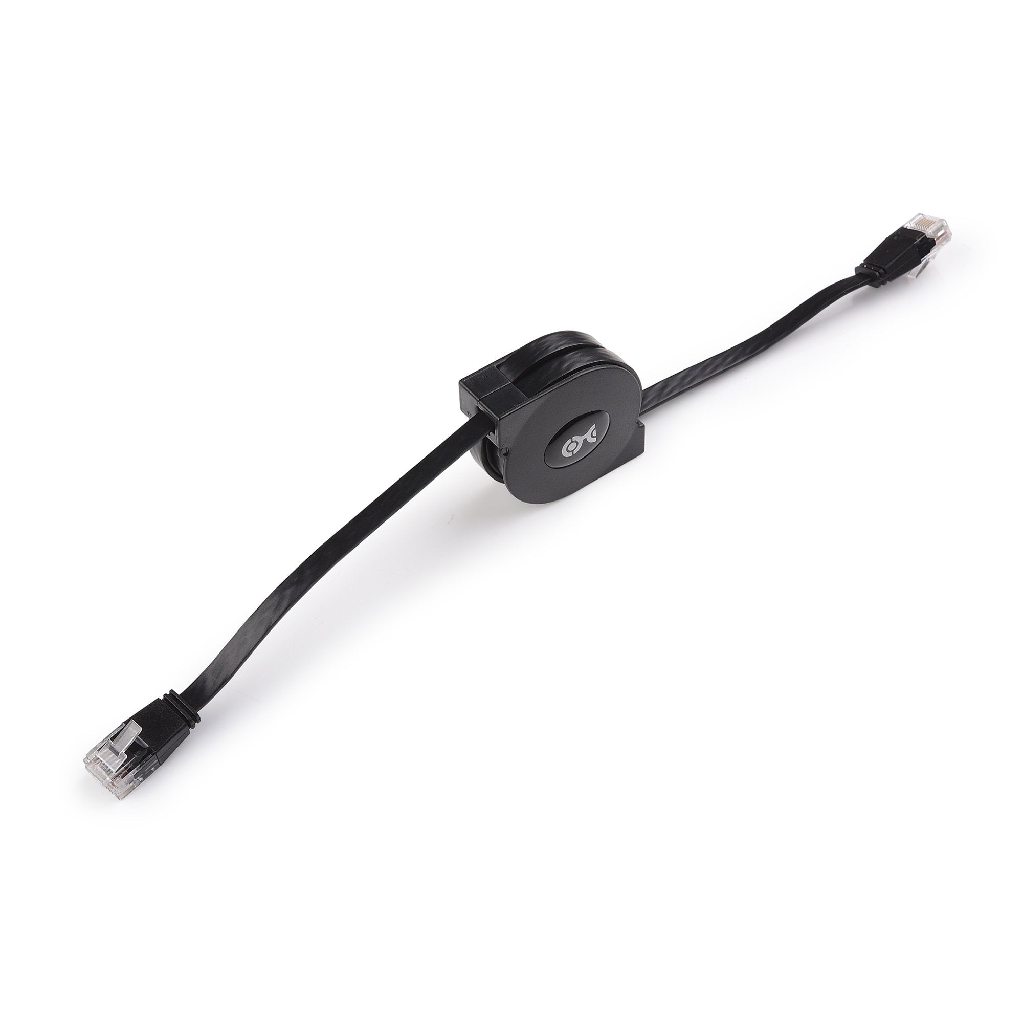 Cable Matters 2 Pack Retractable Ethernet Cable 3ft (Retractable Cat 5e Cable, Retractable Cat 5 Ethernet Cable, Cat5e Cable) Supporting 10/100/1000 Mbps Gigabit Ethernet