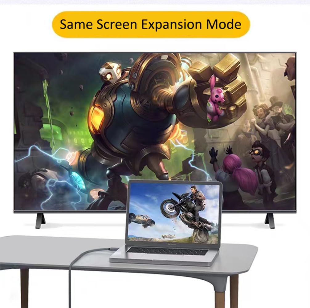 Mobkajui Usb C To Mini Displayport Cable, Thunderbolt 3 Cable To Mini Dp 6.6Ft/2M, Compatible For Macbook Pro/Air 2024 2016, Sur