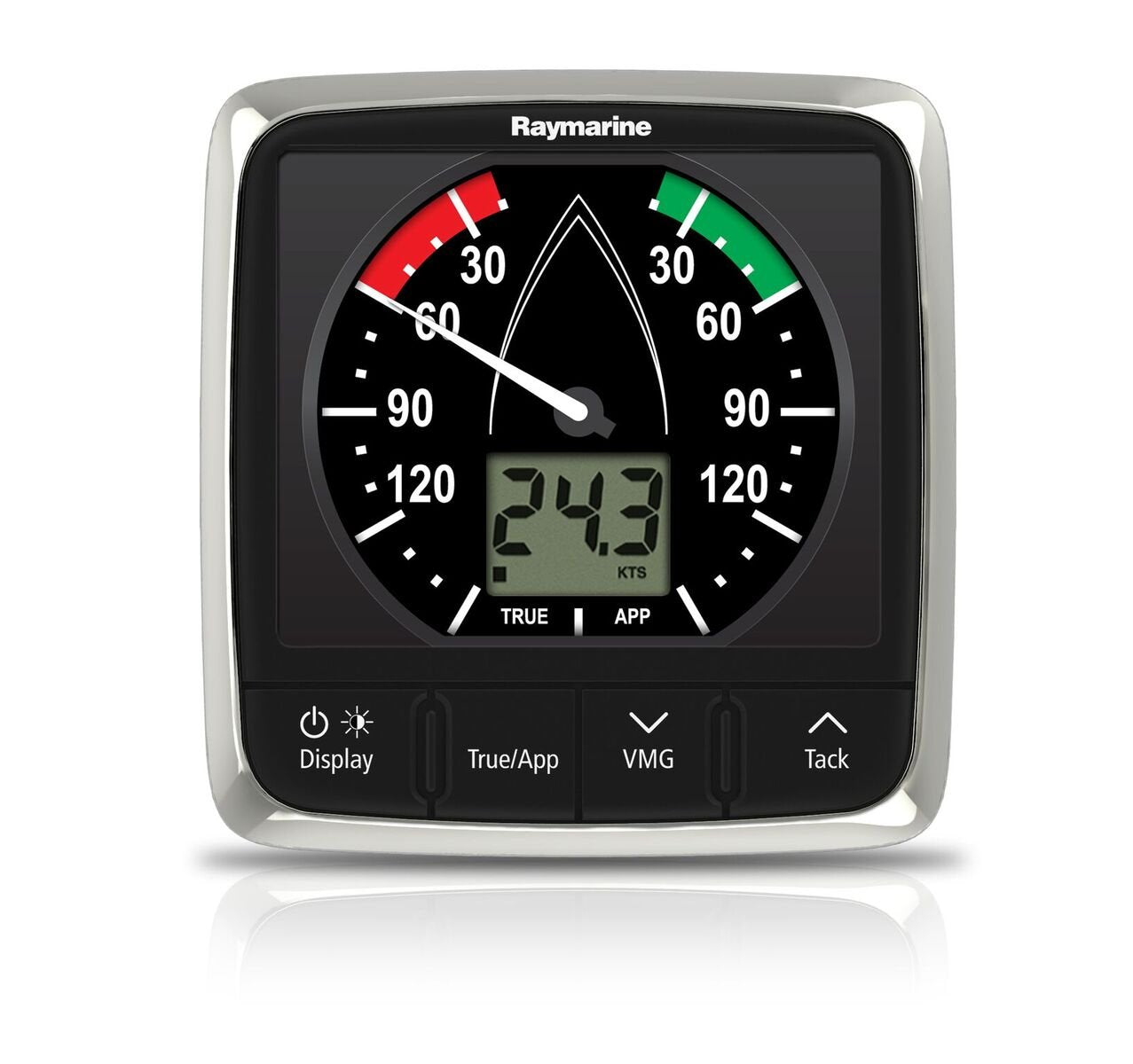 Raymarine Instrument Wind I60 Display Only, Black,Grey