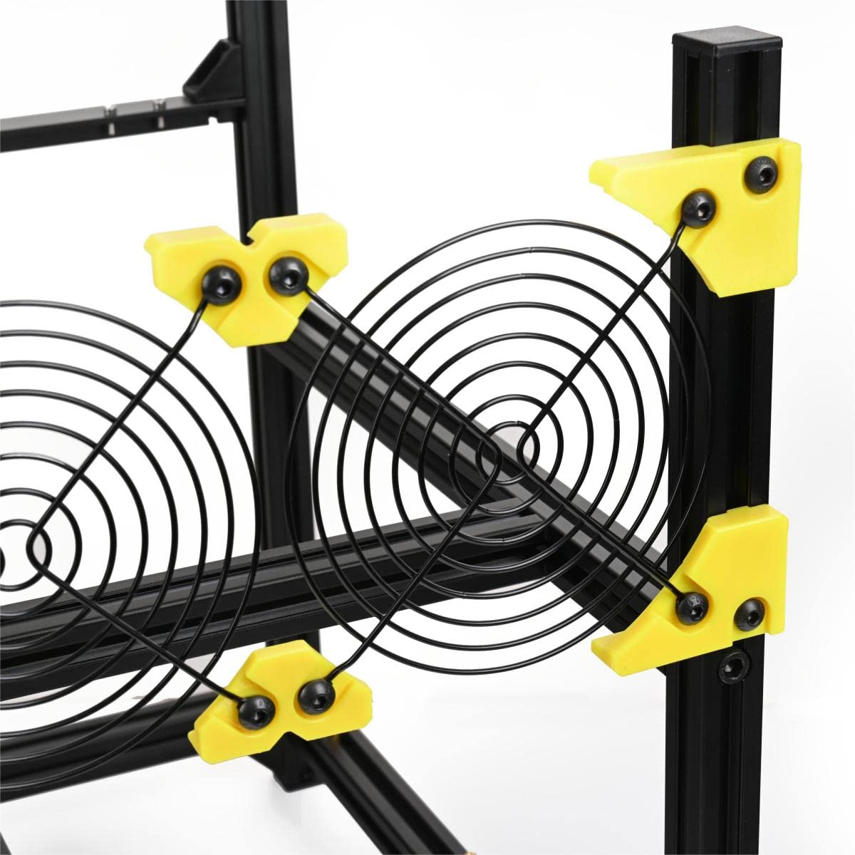 Veddha V3C 6 Gpu Mining Case Aluminum Stackable Mining Rig Open Air Frame Case With Fan Mount   Ethereum(Eth,Etc)/Zcash(Zec)/Monero(Xmr)/Bitcoin(Btc)/Siacoin(Sc)