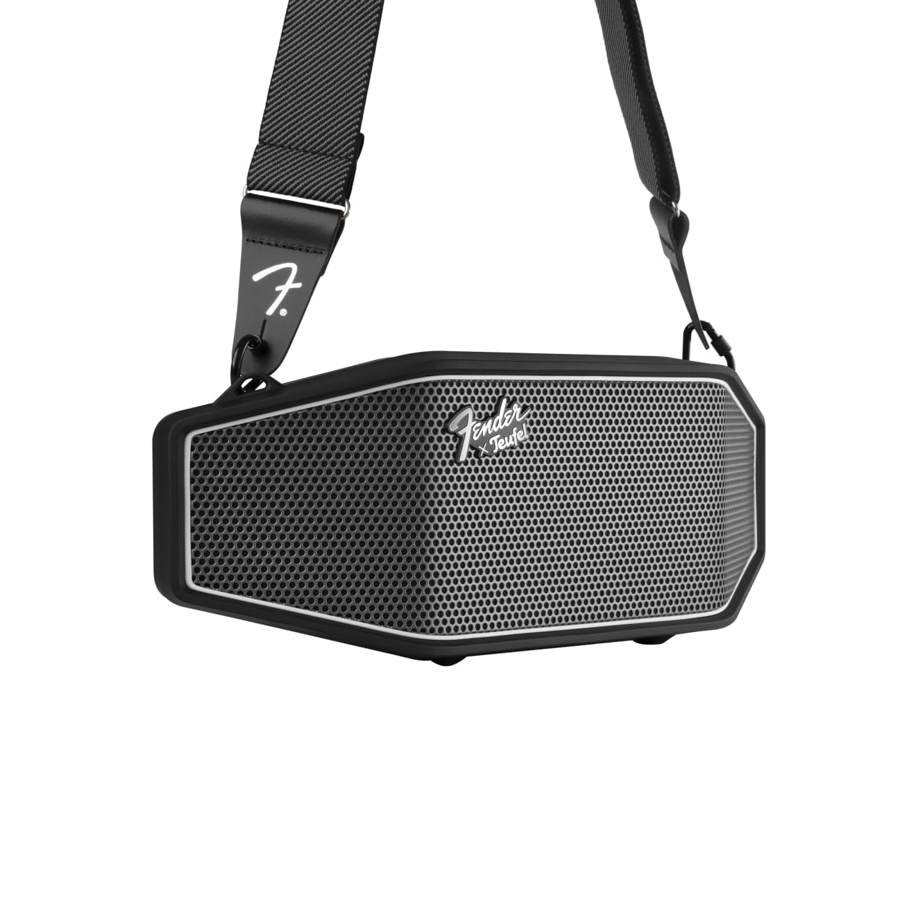 Teufel ROCKSTER CROSS Portable Bluetooth Speaker - Waterproof, 16-Hour Battery, Powerful Stereo Sound, Black & Steel