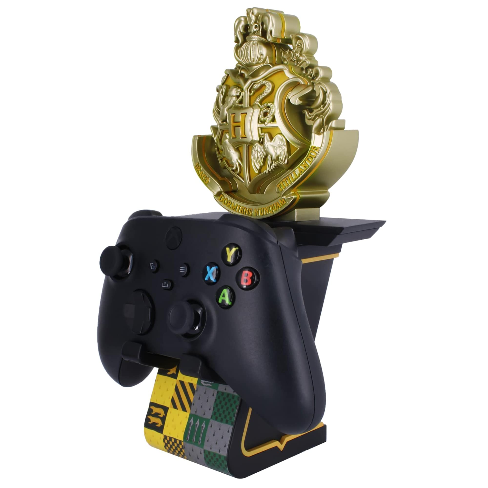 Exquisite Gaming Cable Guys Led Ikons: Harry Potter Hogwarts Crest   Charging Phone & Controller Holder   Light Up Gaming Contro