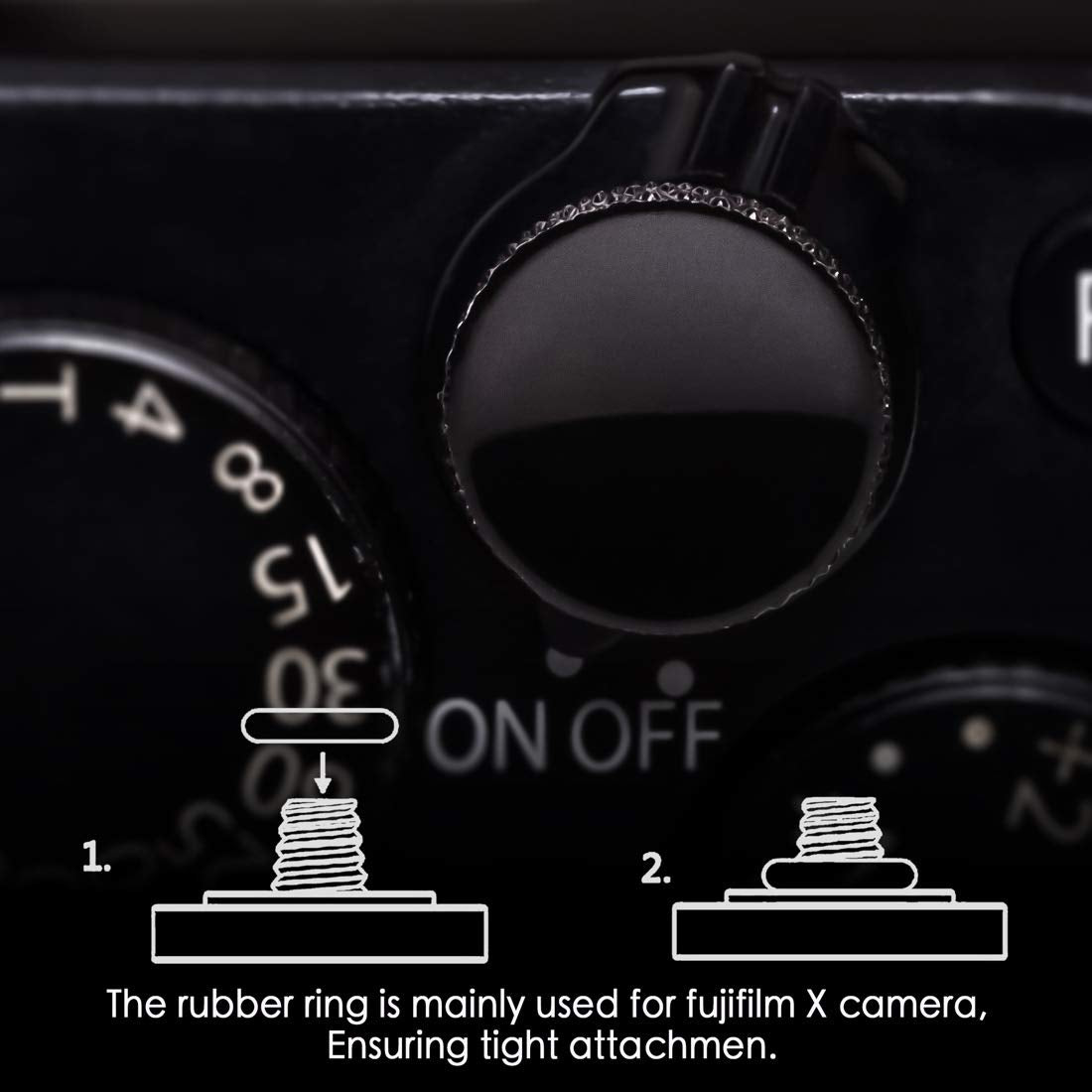 Fuji Shutter Release Button Accessories: Fujifilm Camera Sofe Shutter Button   Black Shutter Button For Canon Nikon Leica Film X