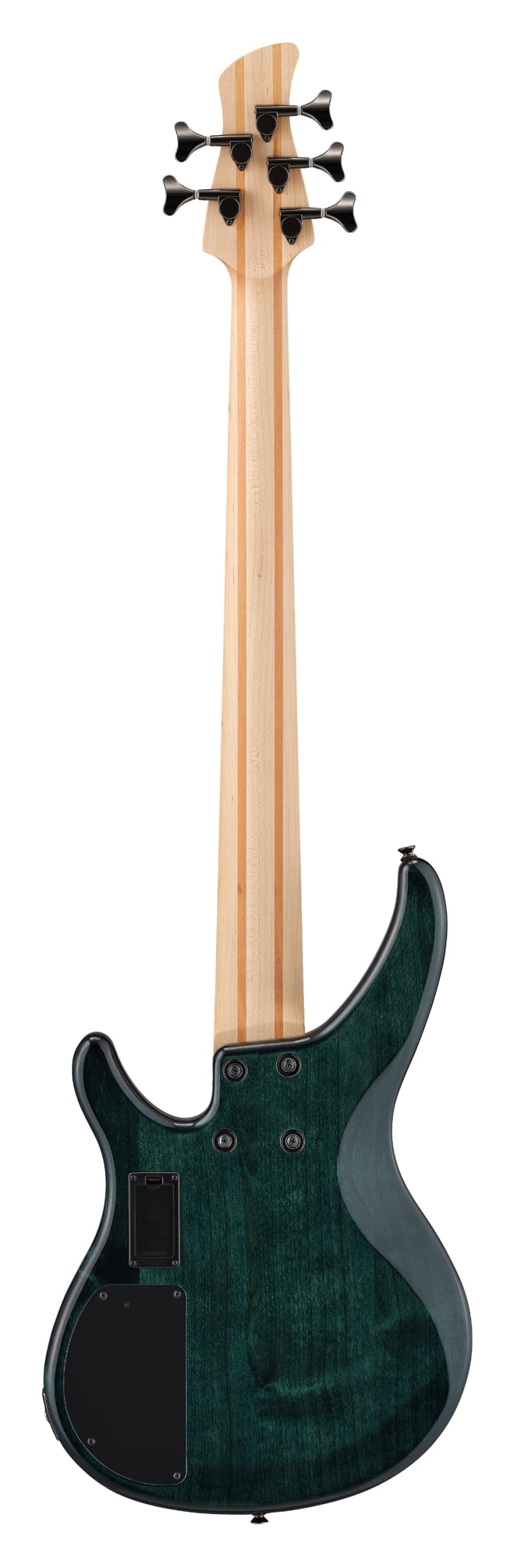 Yamaha Trbx605 5-String Flamed Maple Bass Guitar, Indigo Blue