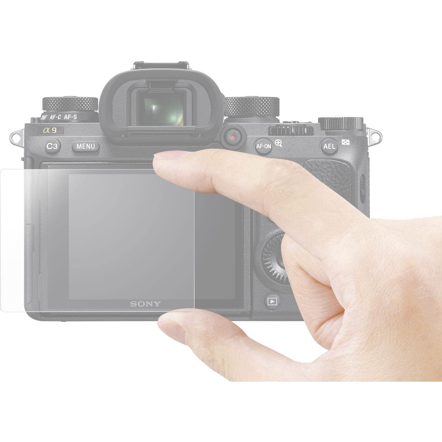 Sony PCK-LG1 Screen Protector Glass Sheet for Alpha A7 II III, A7S II, A7R II III, A9, DSC-RX1, RX1R II, RX10 II III IV, RX100 I