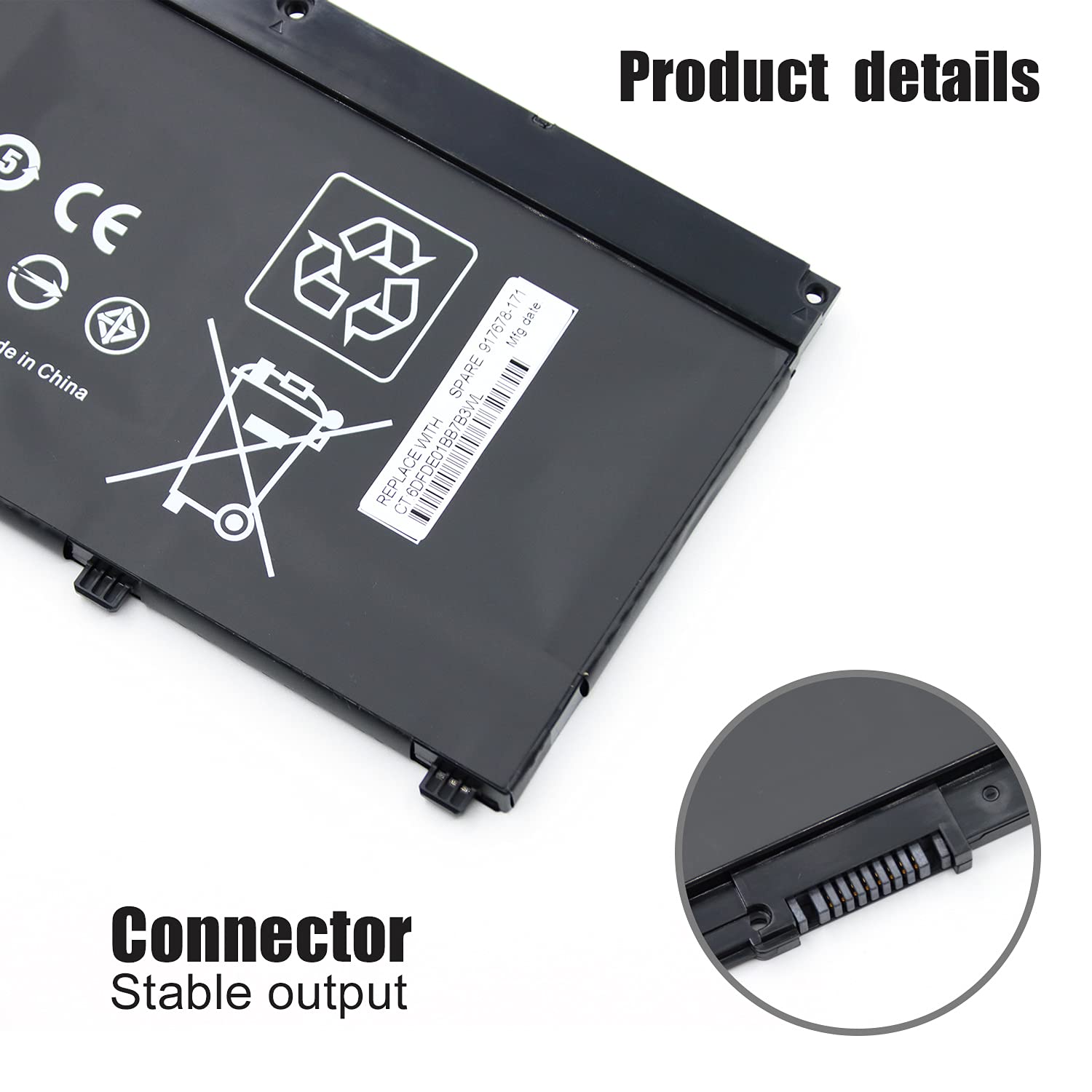 Boweirui Sr03Xl Sr04Xl L08855 855 Laptop Battery For Hp Pavilion 15 Cx 15 Cx0Xxx 15 Cx0058Wm 15 Cx0056Wm Envy X360 15 Cn 15 Cp 1