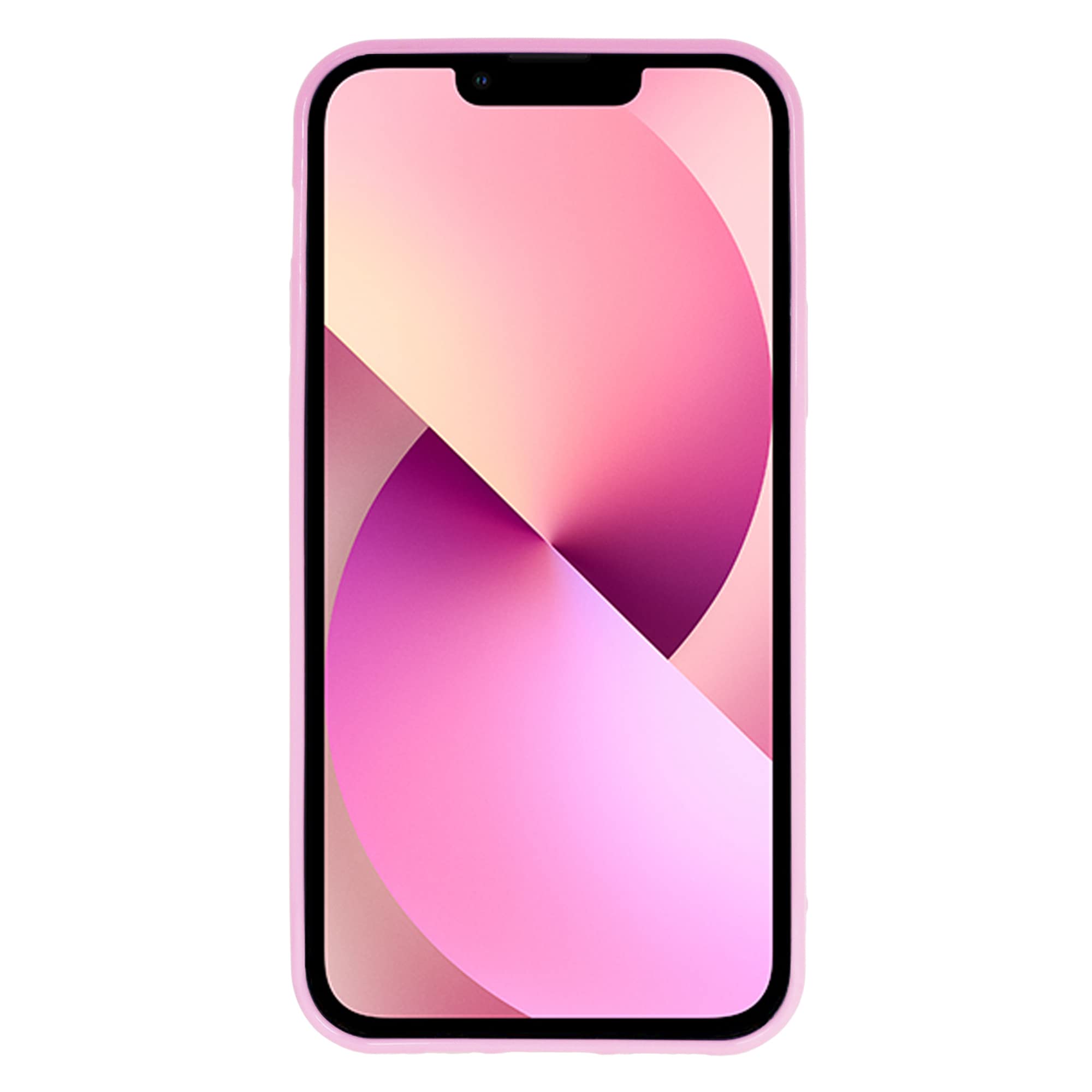 Dmaos Iphone 12 Mini Case For Women, 3D Pop Bubble Heart Kawaii Gel Cover, Cute Girly For Iphone12 Mini 5.4 Inch - Baby Pink