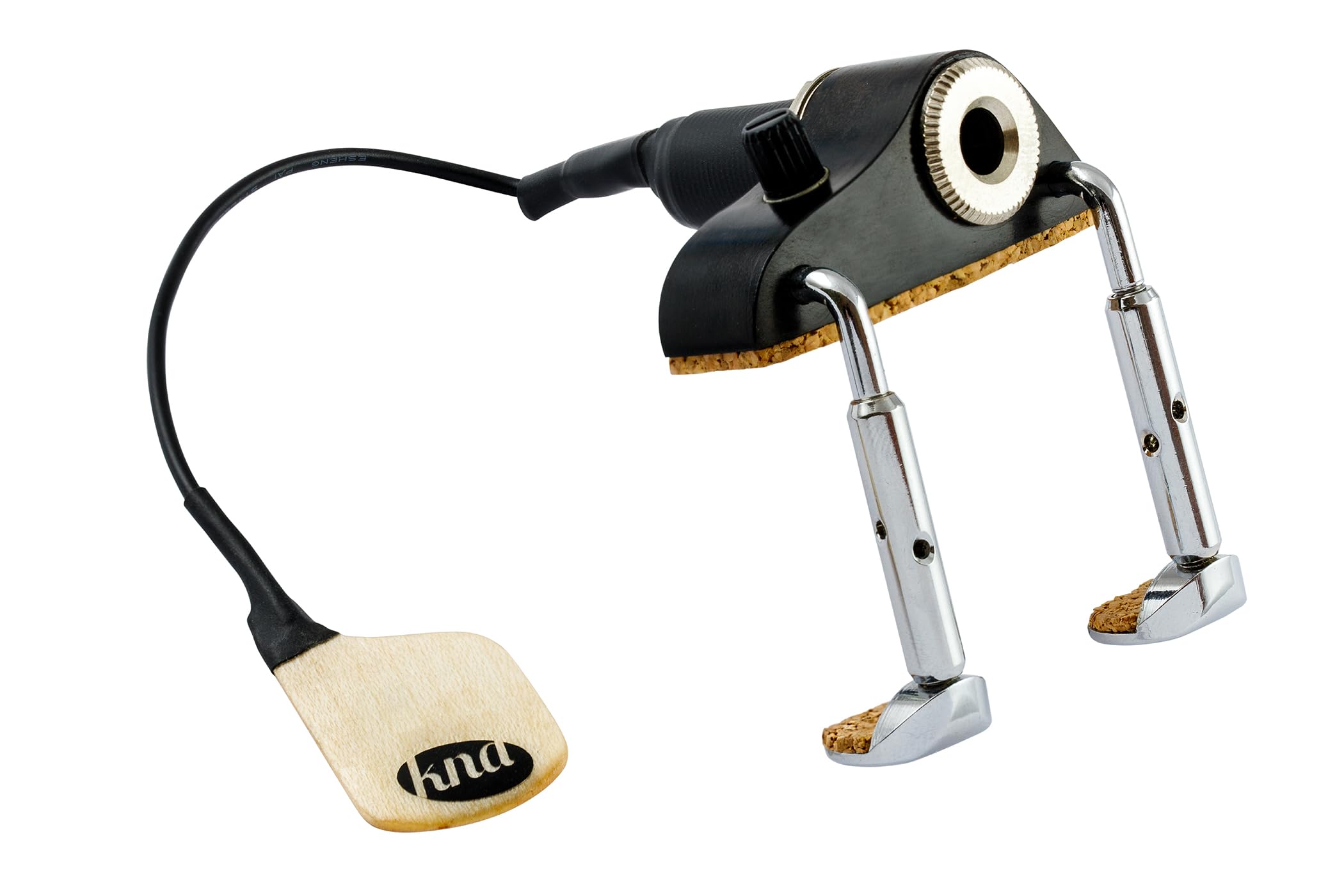 Kna Pickups Portable Piezo Mandolin Pickup With Volume Control, Natural (Mp-2)