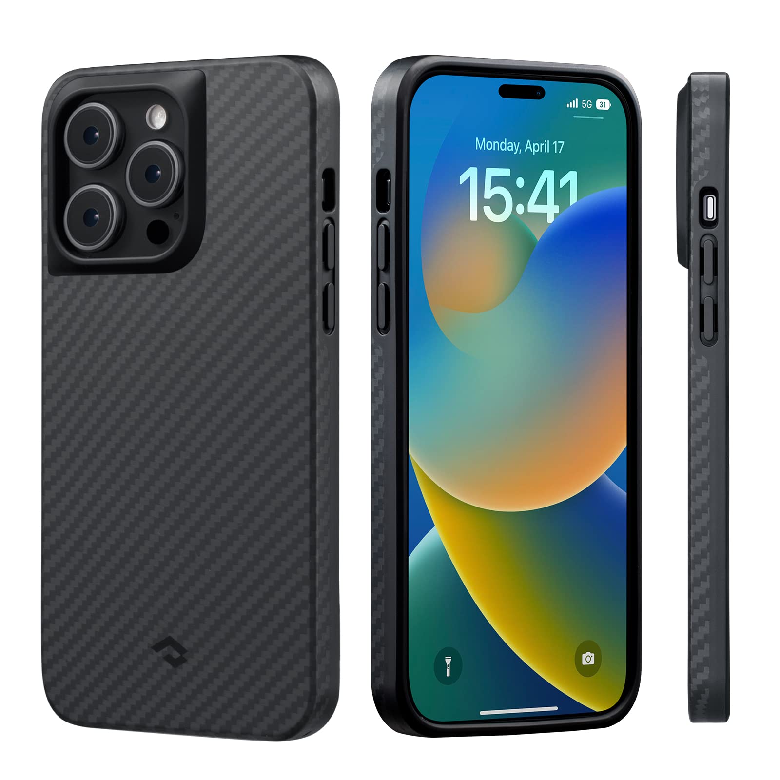 Pitaka Case For Iphone 14 Pro Max, 6.7 Inch, Military Grade Iphone 14 Pro Max Phone Case Protective, Compatible With Magsafe [Ma