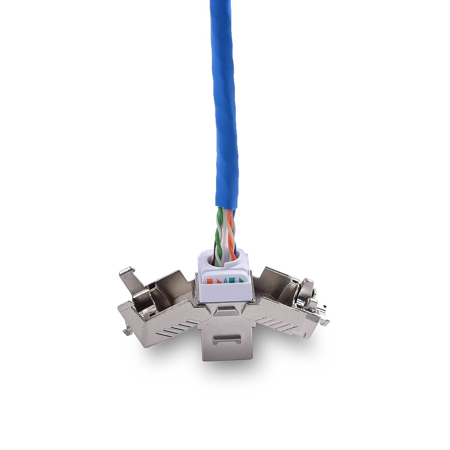 Cable Matters Easy Crimp Tool for Cable Matters Cat6A, Cat 6A Shielded Metal Keystone Jacks