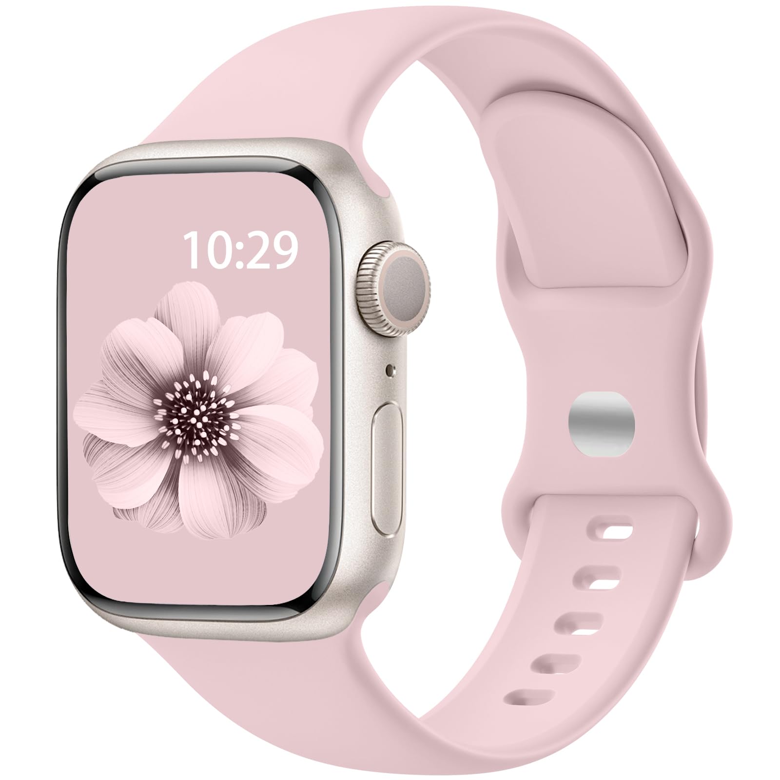 Imivio Sport Band Compatible With Apple Watch Bands For Women 38Mm 40Mm 41Mm 42Mm 44Mm 45Mm 49Mm For Men, Soft Silicone Waterpro