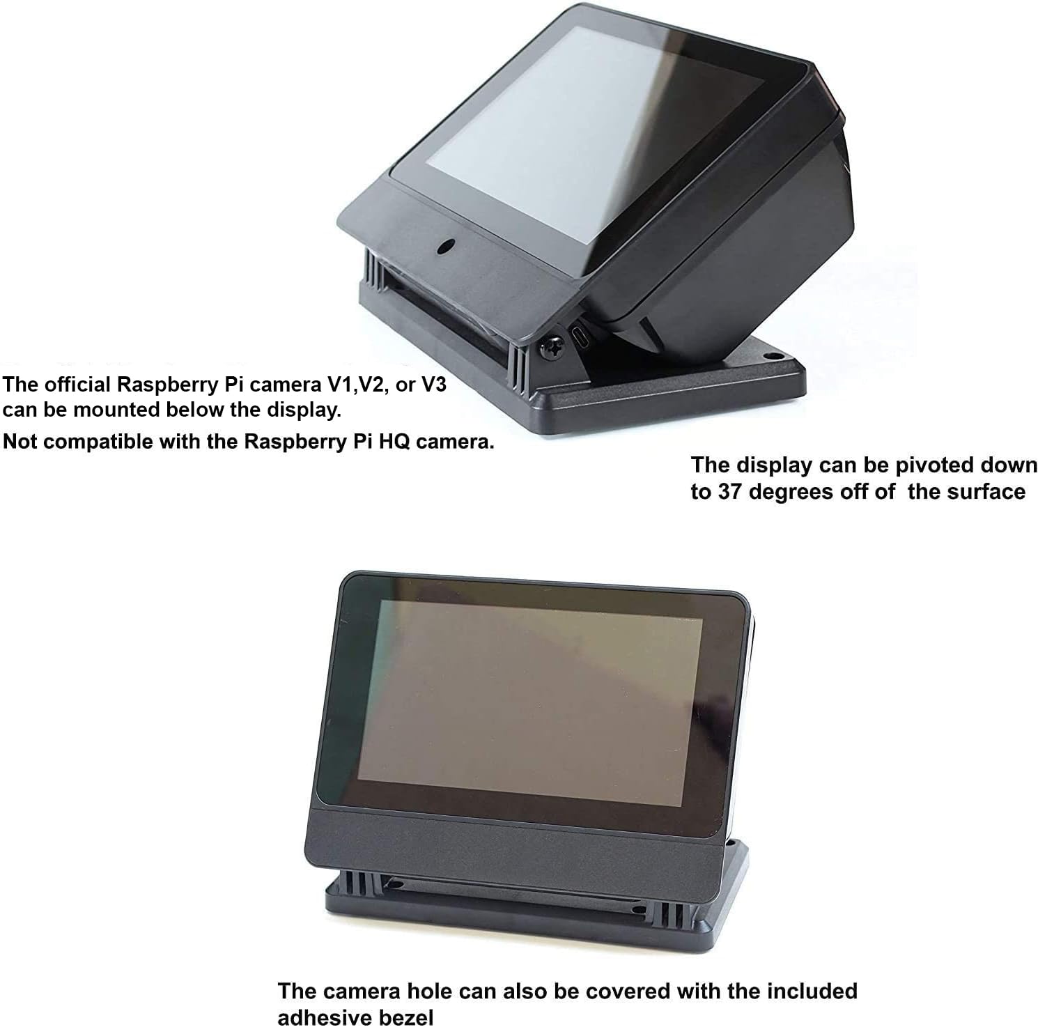 Smartipi Touch Pro For Raspberry Pi 3,4, And 5 (Large   Without External Micro Sd Card Access)