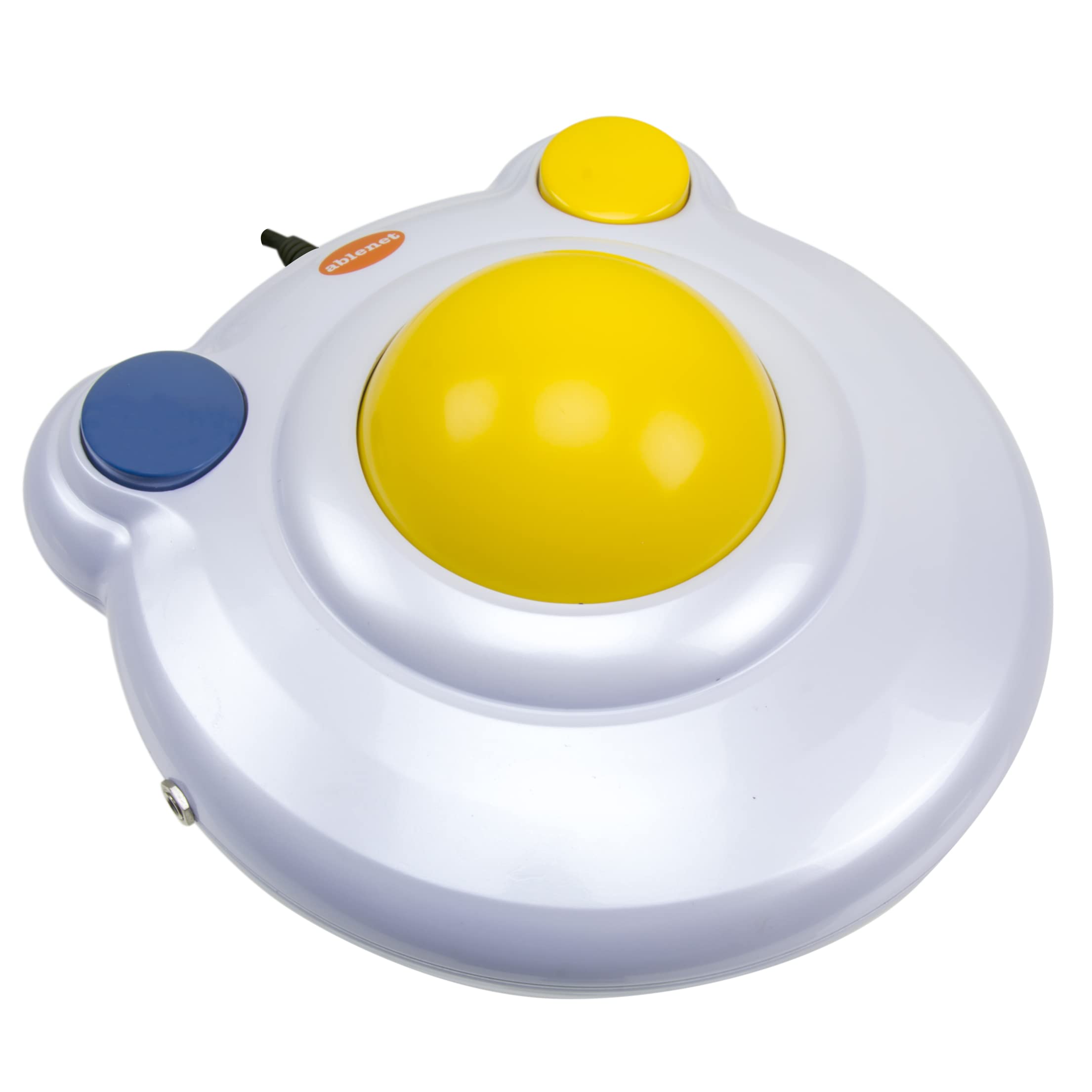 Bigtrack 2.0 Trackball   For Users Who Lack Fine Motor Skills To Use A Mouse. A Big 3    Trackball With 2 Blue (Left And Right)
