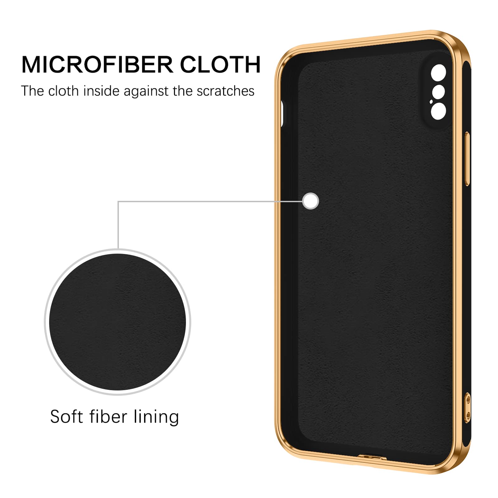 Bentoben For Iphone Xs Case, Phone Case Iphone X, Slim Fit Kickstand Ring Holder Design Shockproof Protection Soft Tpu Bumper Dr