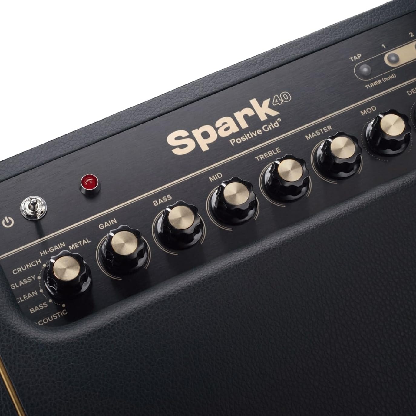 Positive Grid Spark 40 Watt Combo Practice Guitar Amplifier Electric Bass And Acoustic Guitar Amp With Spark Mobile App