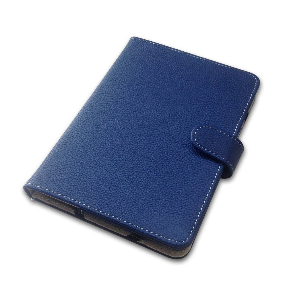 Book Style Litch Pu Leather Case Cover For 6' Ebook Reader Case Cover For Sony/Kobo/Pocketbook/Nook/Tolino 6Inch Ebook Reader (Blue)