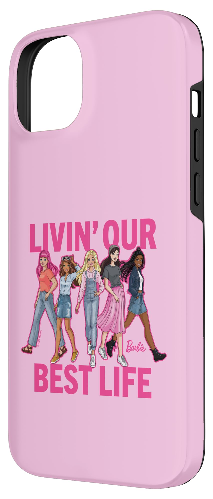 Iphone 14 Plus Barbie Livin ' Our Best Life Case