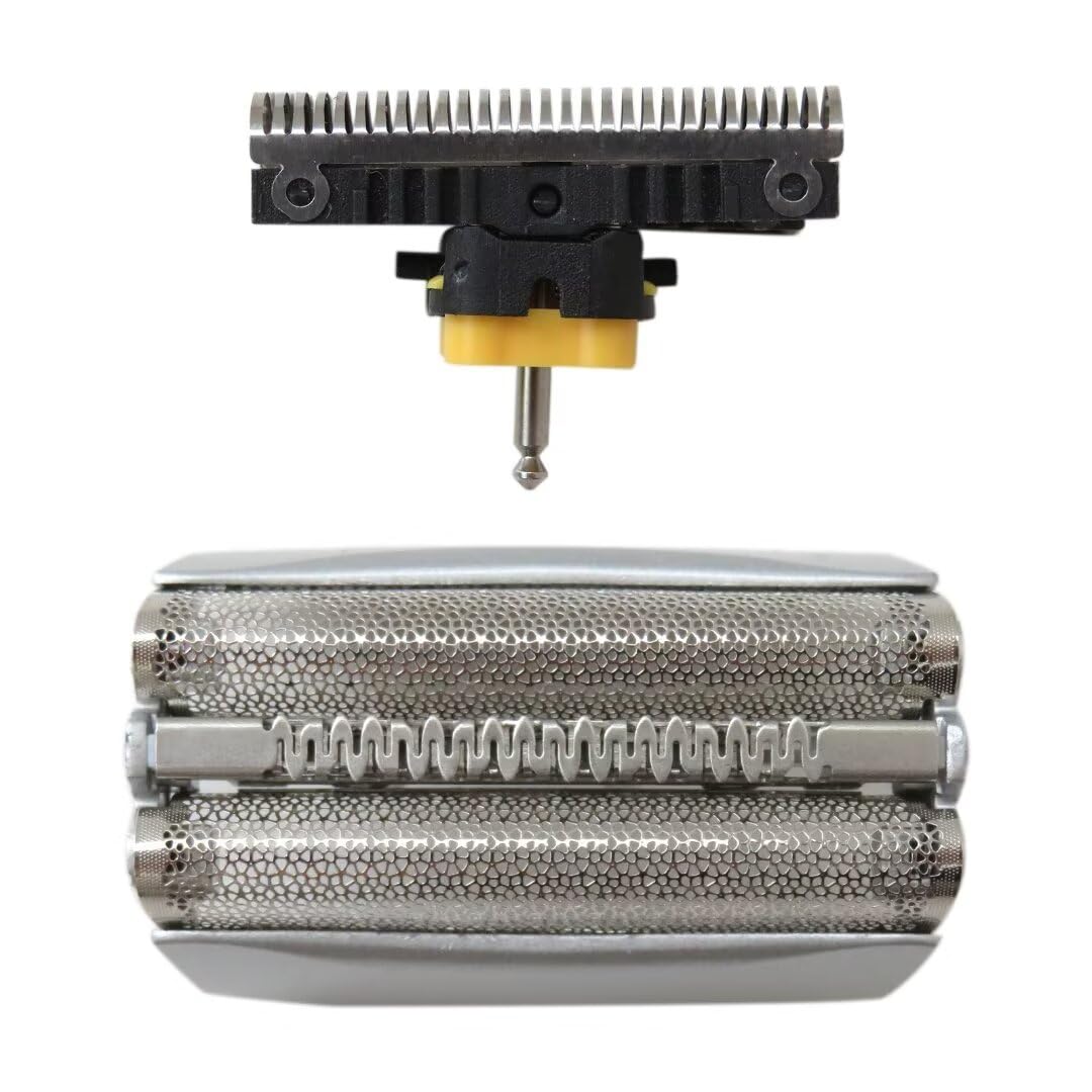 Vicue Foil & Cutter Series 5 51S Replacement Head For Br Aun Series 5 590Cc 8595 8985 8975 8991 (Silver, W/Plastic Sealed Packag