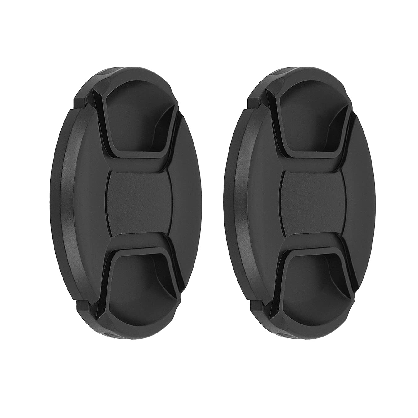 Sioti 77Mm Lens Cap, 2 Packs + 1 Piece Cleaning Wiper, Model:Lc 77, Compatiable With Camera Lens & Lens Filter & Filter Adapter