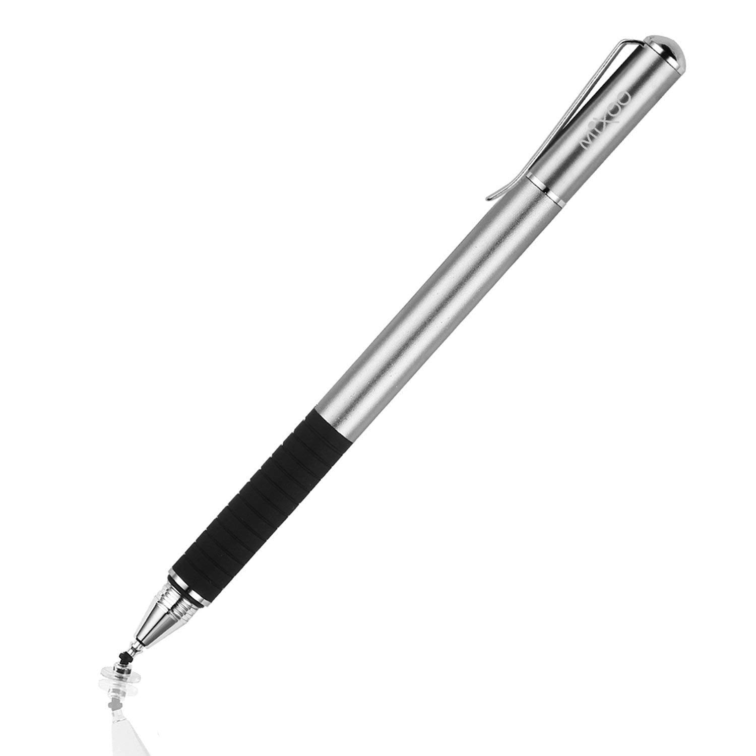 Mixoo Smart Pen,Disc & Fiber Tip 2 In1 Series,Capacitive Stylus Tip,High Sensitivity & Precision,Stylus Pens For Touch Screens (